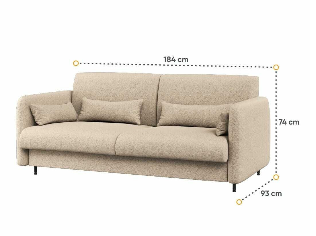 Mööblikomplekt Concept Pro Lenart VI (Läikiv valge + Valge + Sinine)