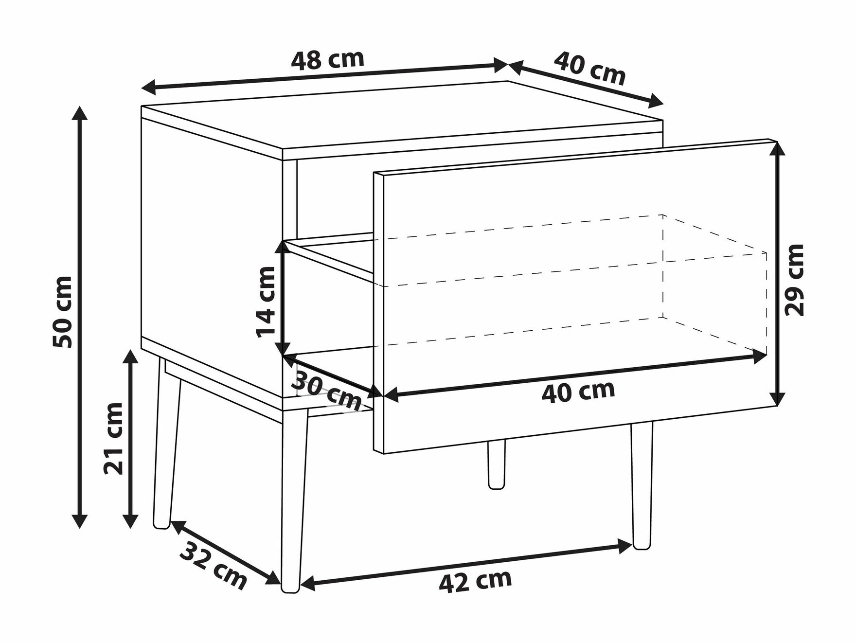 Öökapp Floalu 100 (Must + Pruun)