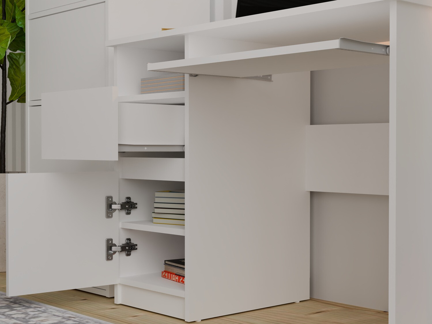 Kirjutuslaud Mandeville 269 (Valge)