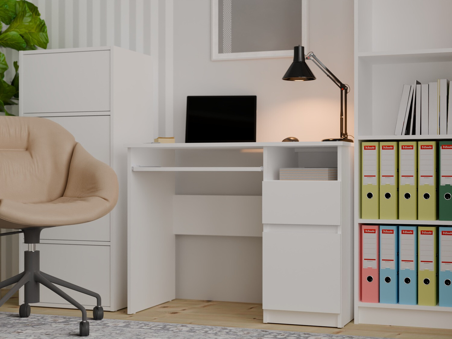 Kirjutuslaud Mandeville 269 (Valge)