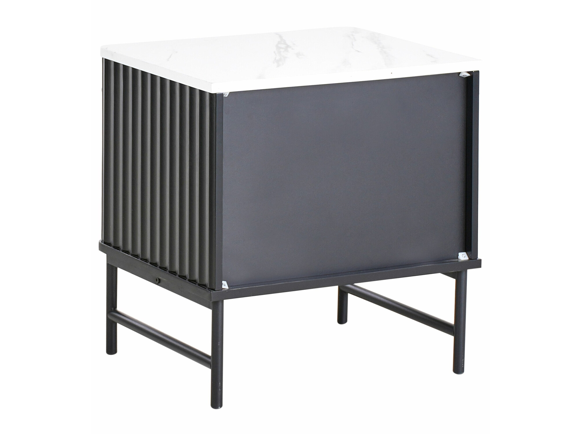 Öökapp Berwyn 2578 (Must + Valge marmor)