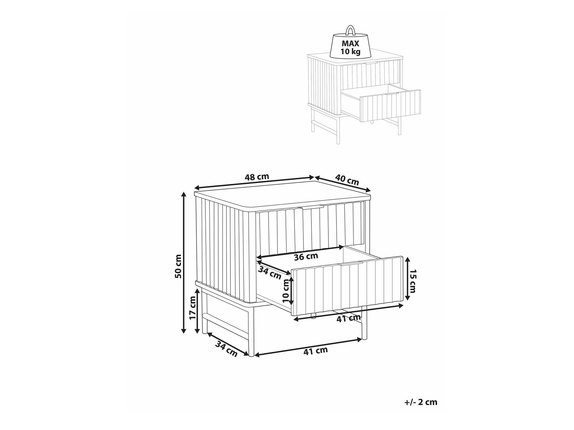 Öökapp Berwyn 2578 (Must + Valge marmor)