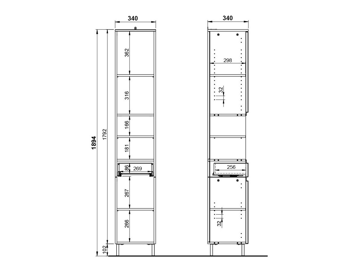 Vannitoakomplekt Talmira 115