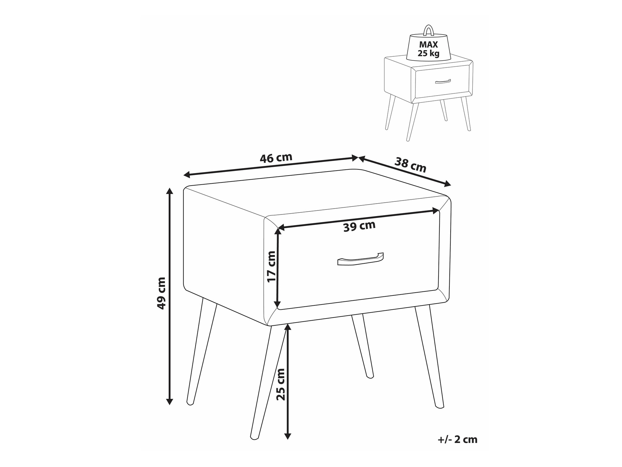 Öökapp Berwyn 2590 (Helehall)