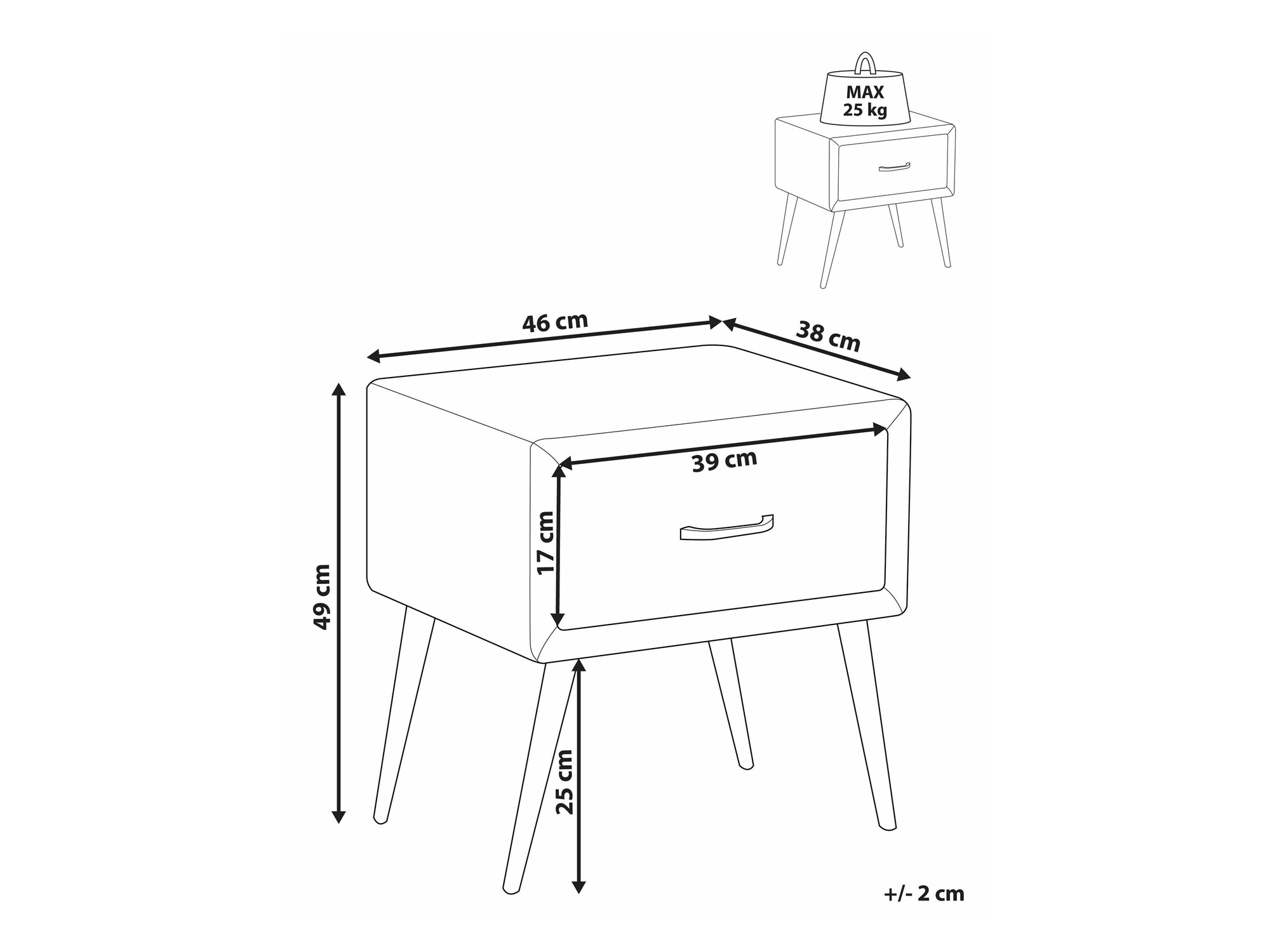 Öökapp Berwyn 2590 (Oranž)