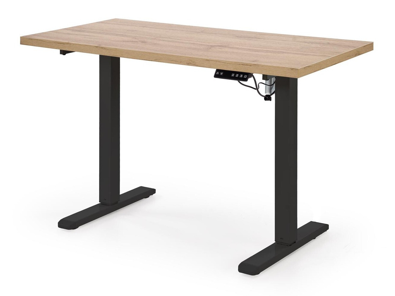 Reguleeritava kõrgusega töölaud Houston 1942 (Artisan tamm + Must)