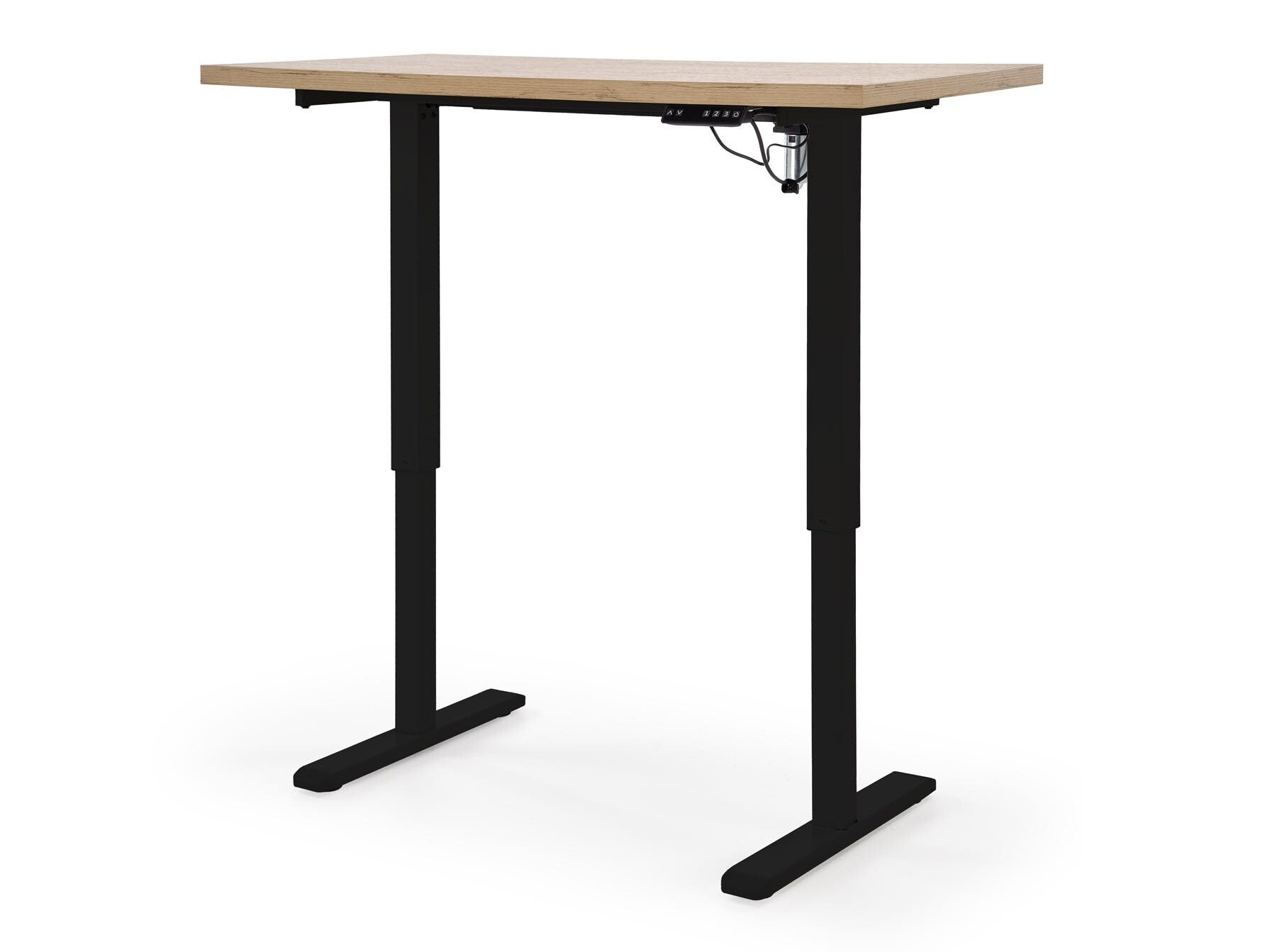 Reguleeritava kõrgusega töölaud Houston 1942 (Artisan tamm + Must)