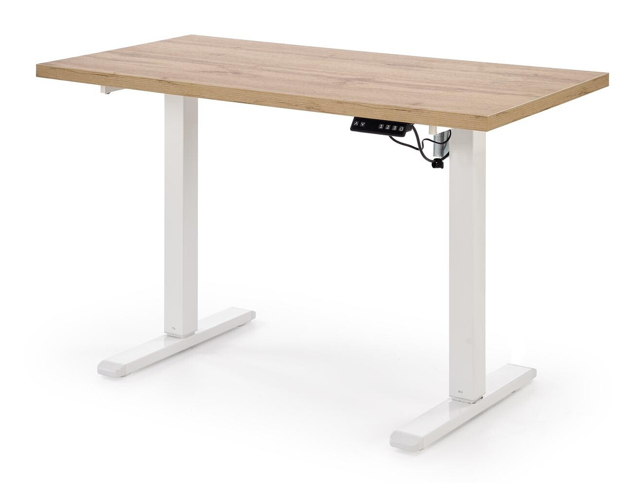 Reguleeritava kõrgusega töölaud Houston 1942 (Artisan tamm + Valge)