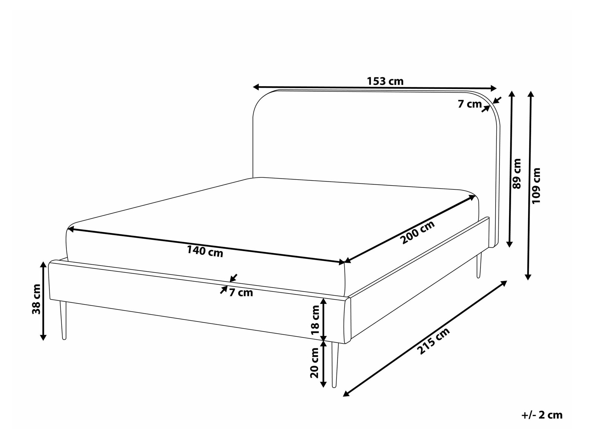Voodi Berwyn 2591 (Helehall)