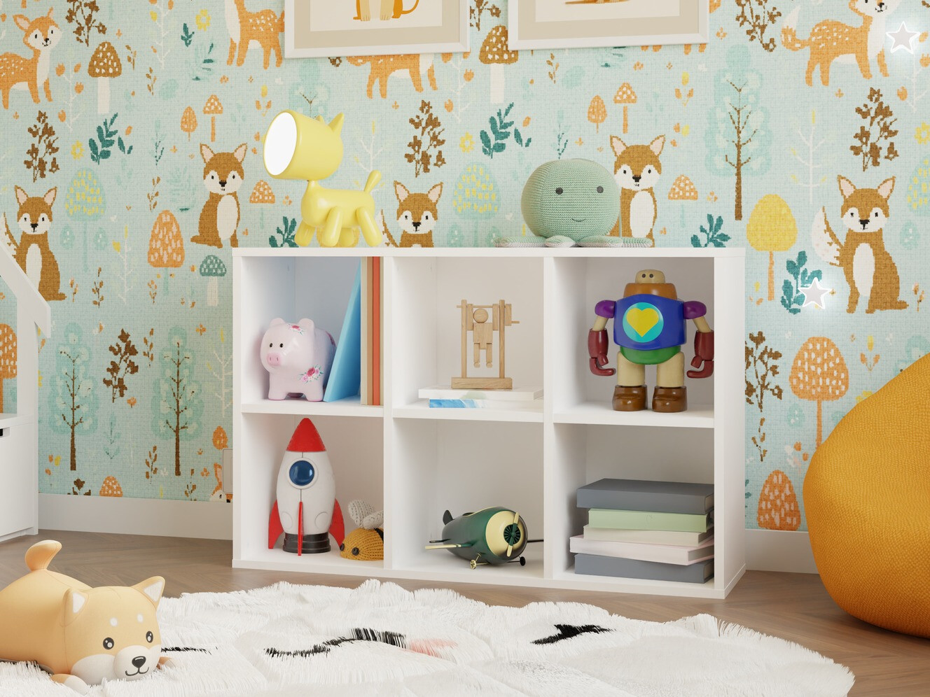 Riiul Mandeville 296 (Valge)