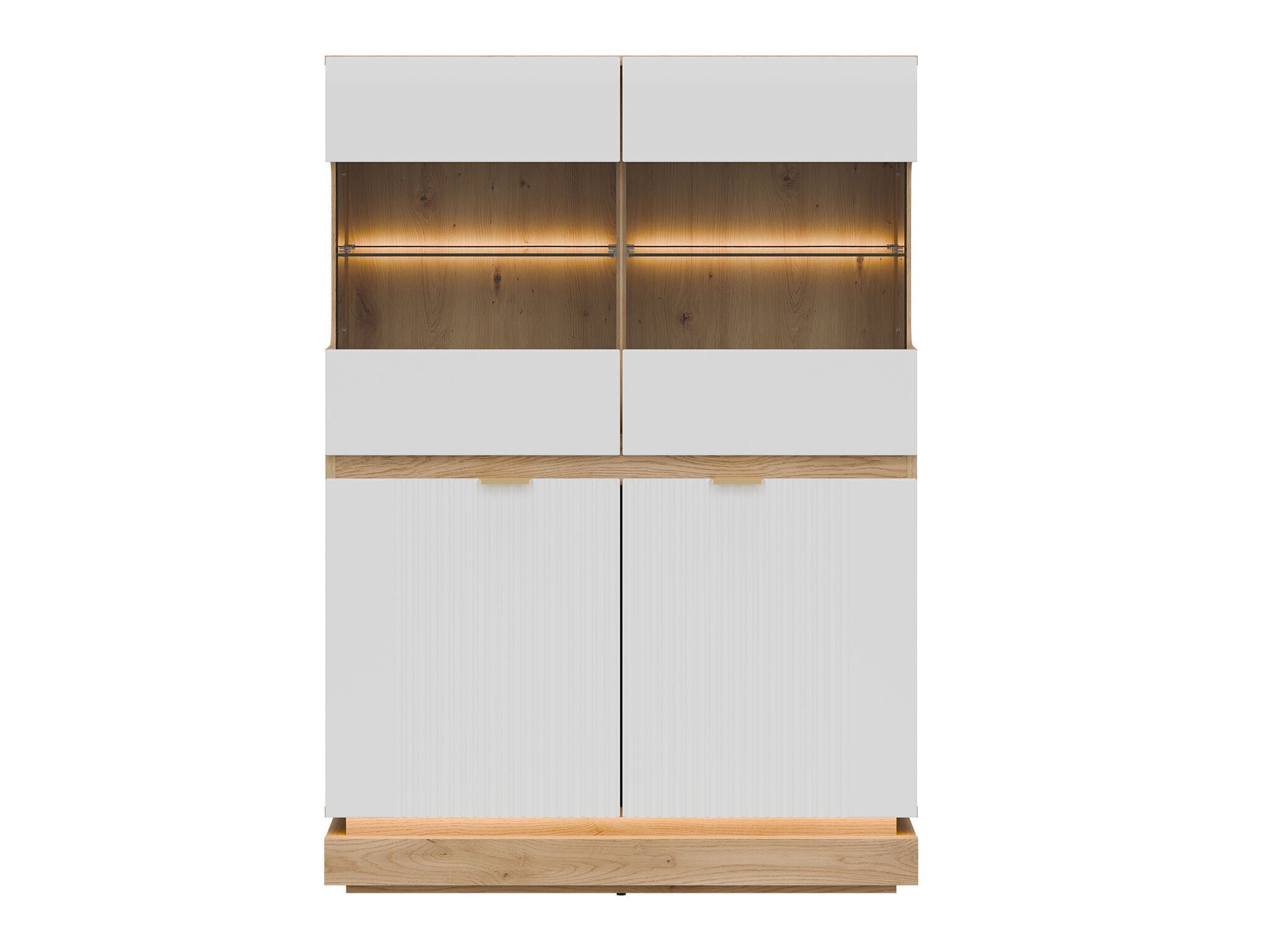 Kapp Teselbu 105 (Valge + Tamm)