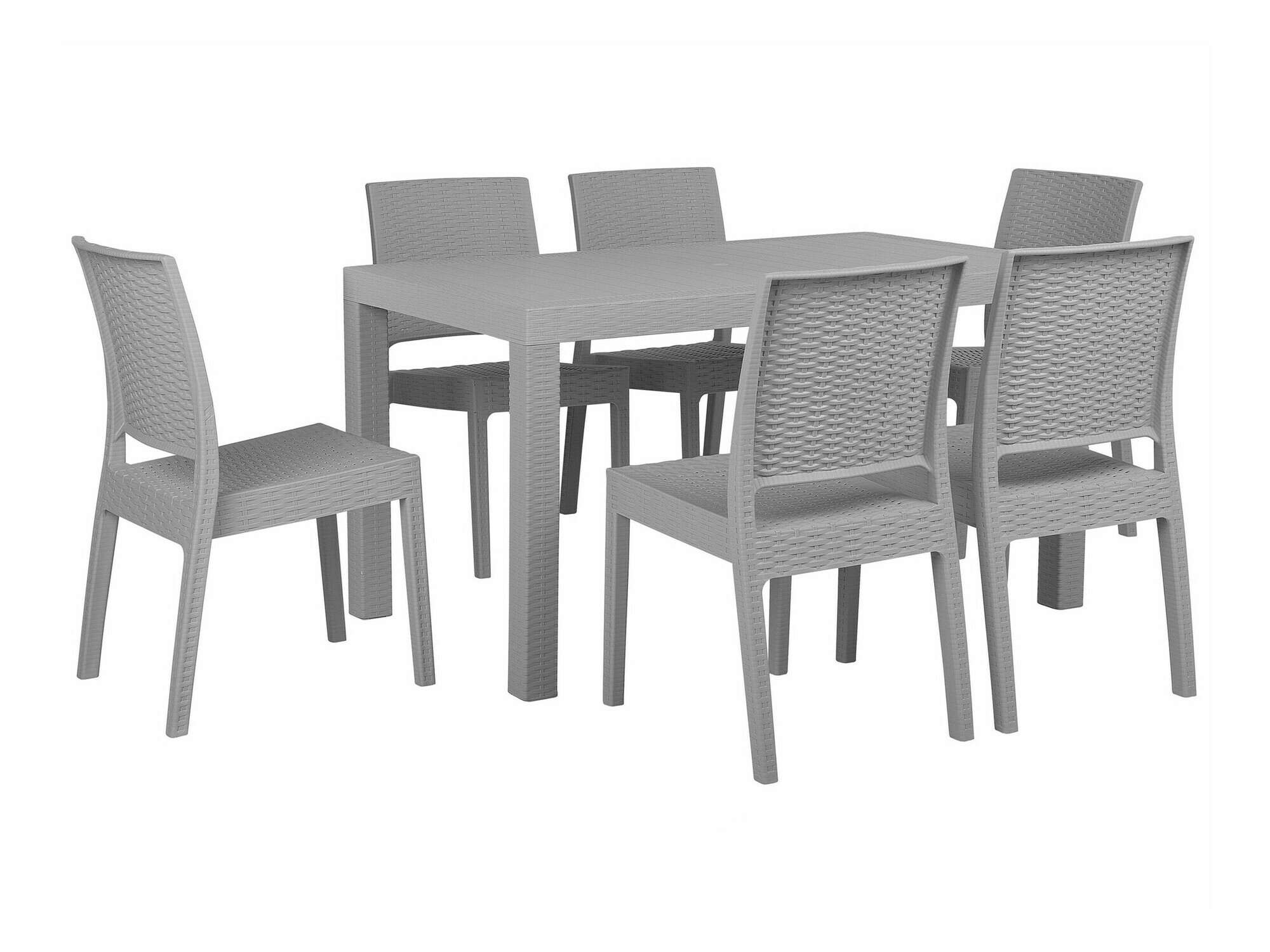 Laua ja toolide komplekt Berwyn 2607 (Helehall)