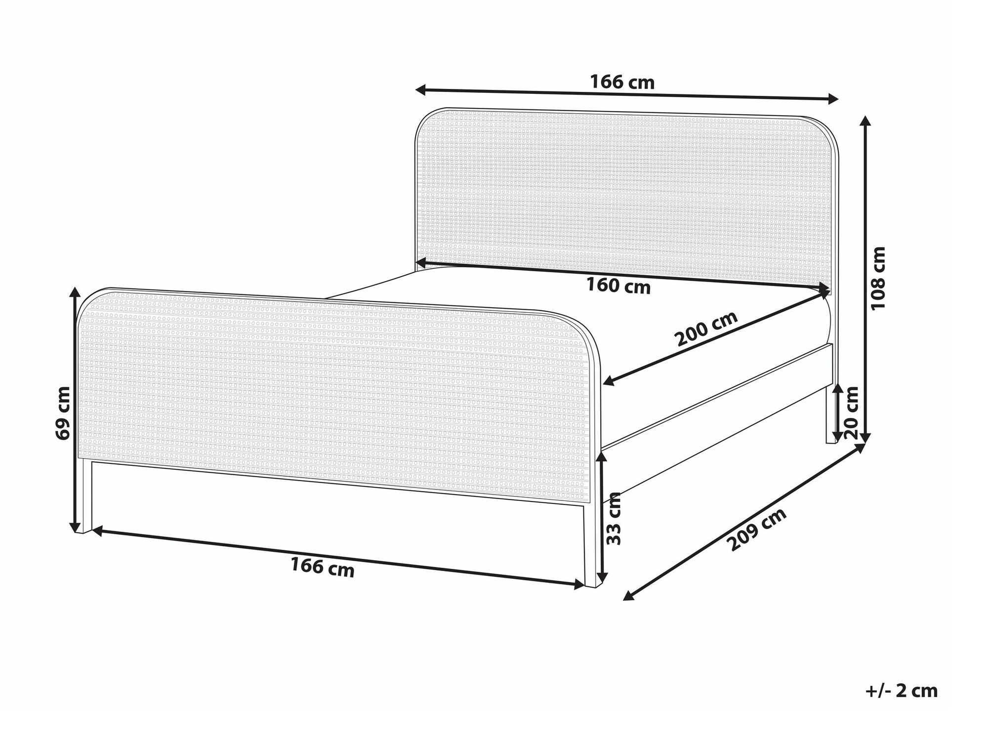 Voodi Berwyn 2613 (Helepruun)