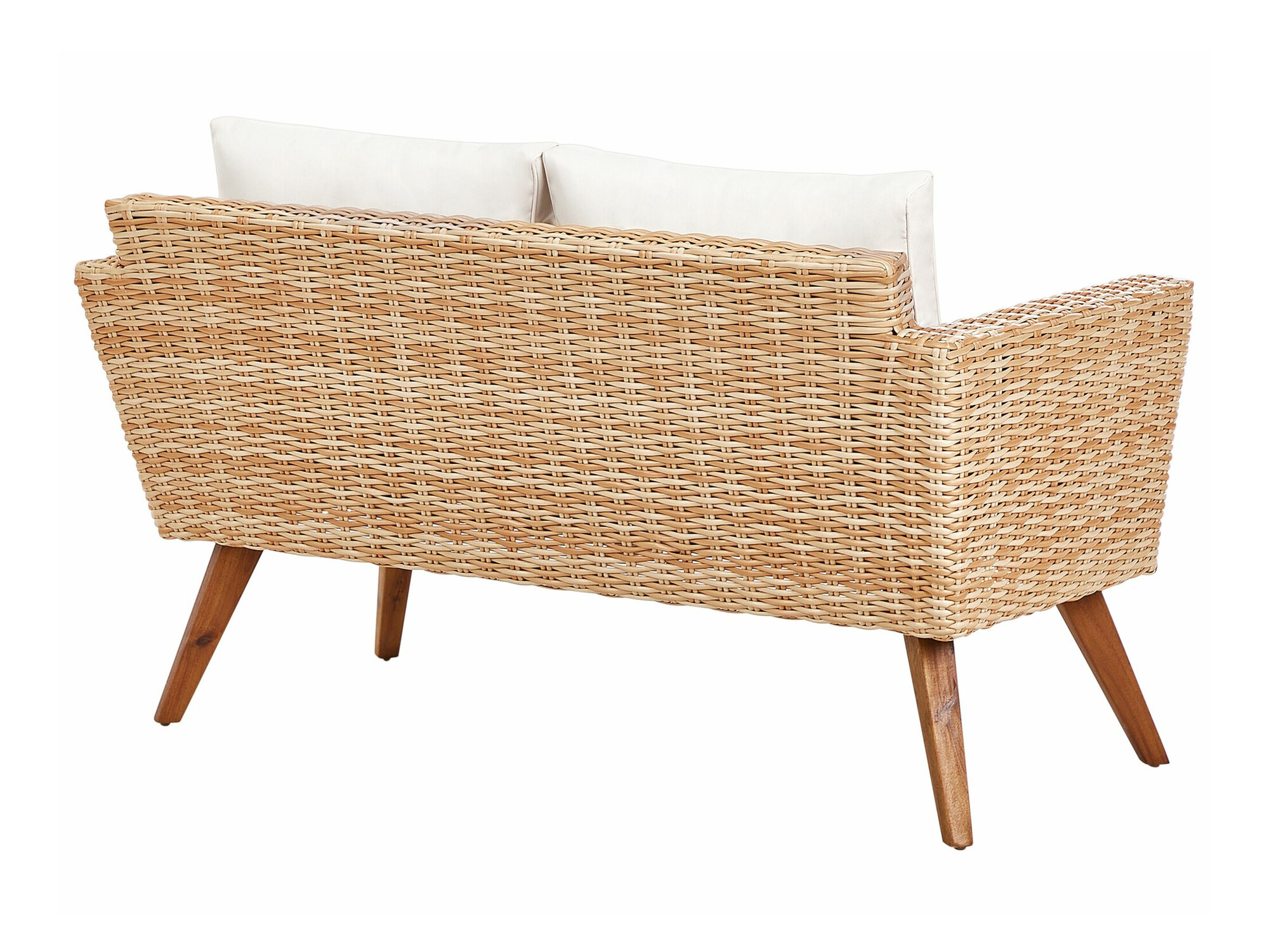 Aiamööblikomplekt Berwyn 2626 (Helepruun + Valge)