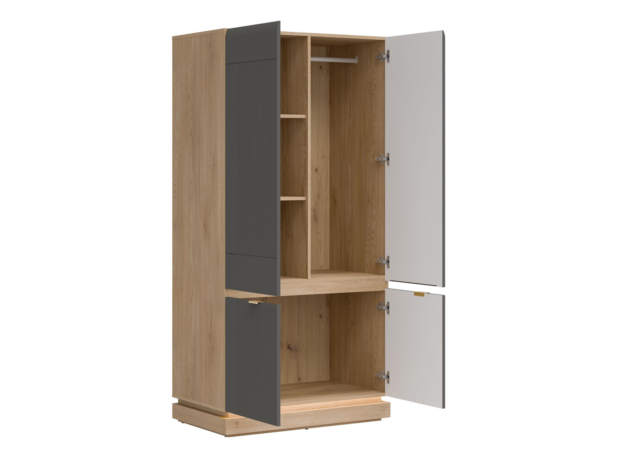 Riidekapp Teselbu 113 (Hall + Tamm)