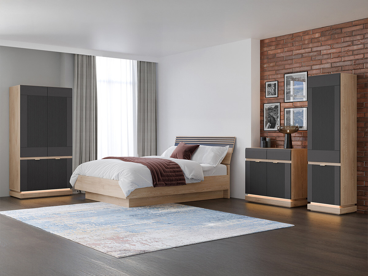 Magamistoakomplekt Teselbu 117 (Antratsiit + Tamm)