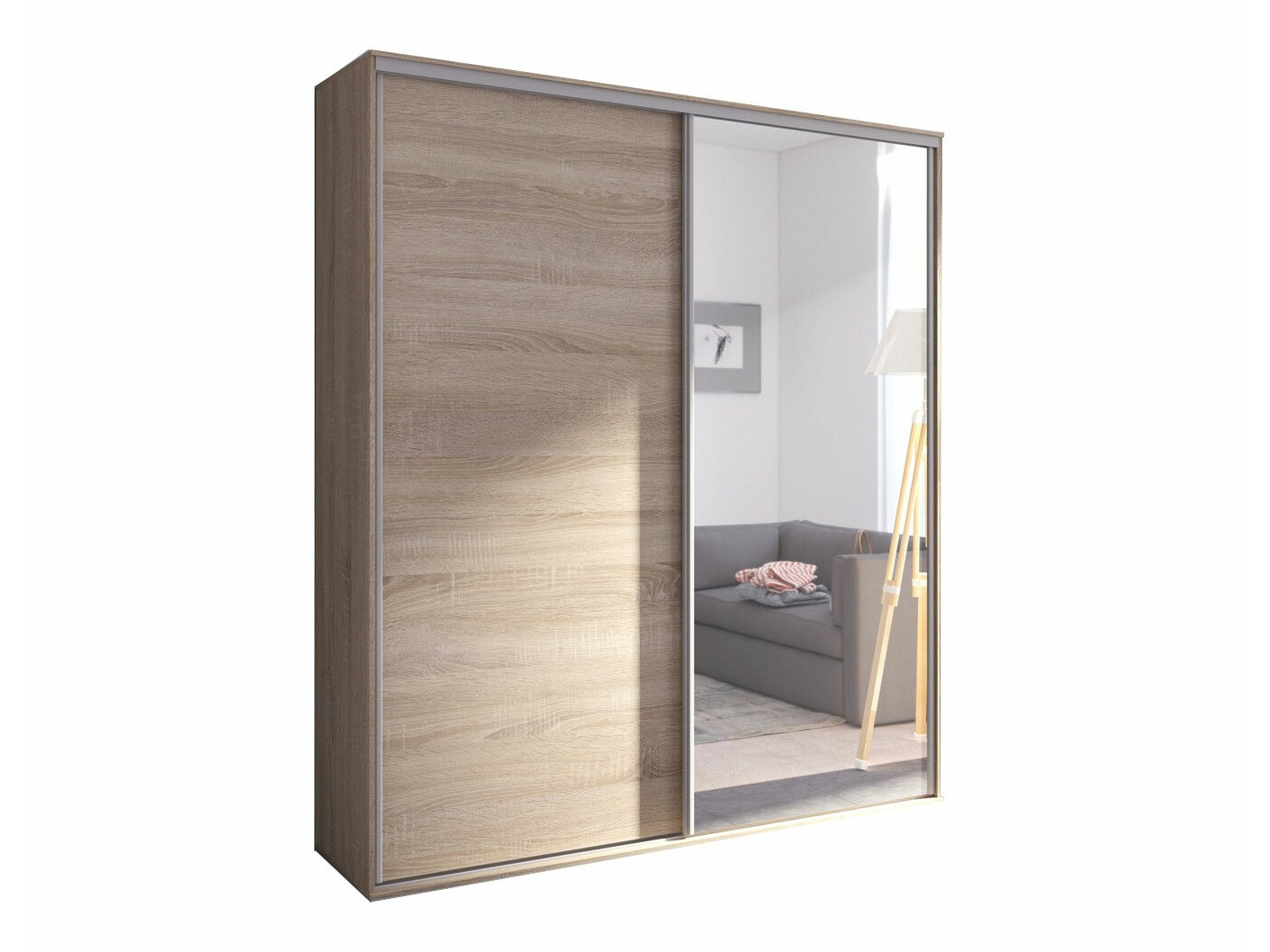 Riidekapp Murrieta 180 (Sonoma tamm)