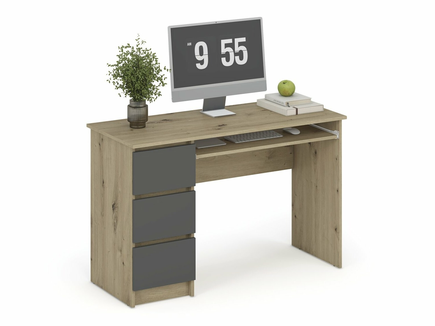 Kirjutuslaud Houston 1949 (Grafiit + Artisan tamm)