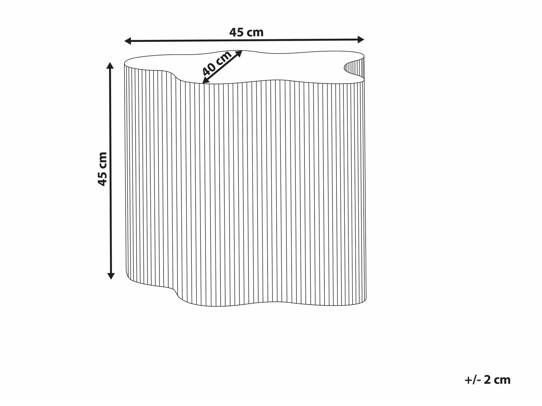 Külglaud Berwyn 2635 (Must)