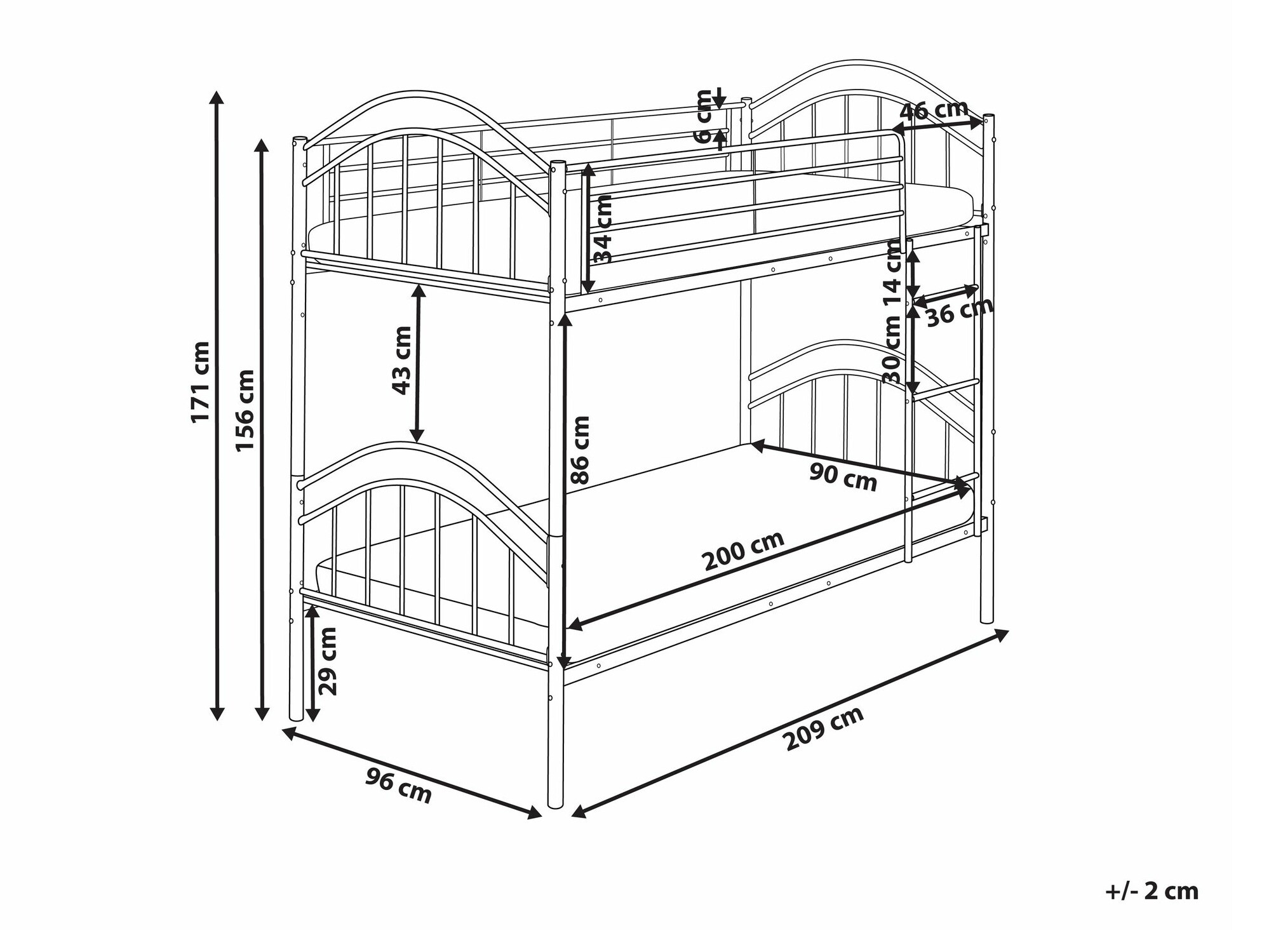 Narivoodi Berwyn 2634 (Must)