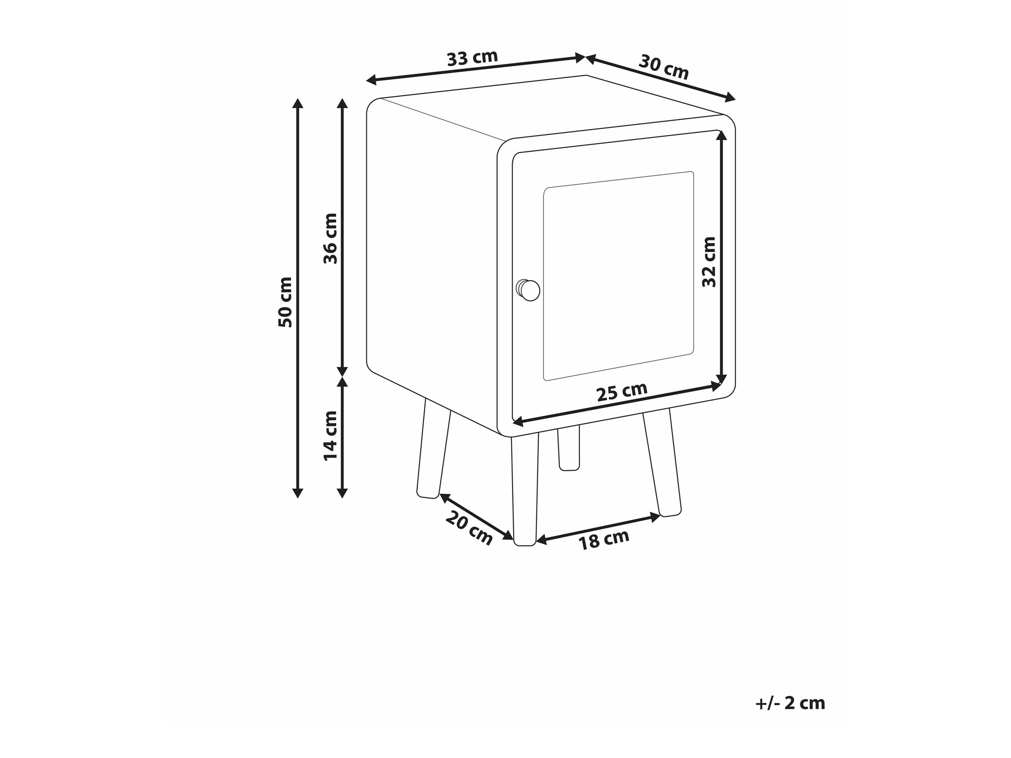 Öökapp Berwyn 2632 (Must)