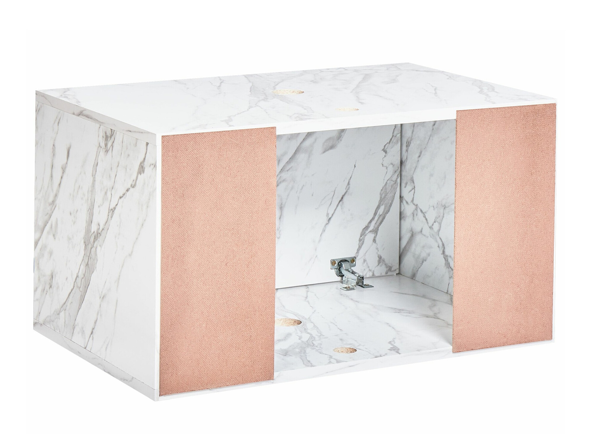 Vannitoa põrandakapp kraanikausile Berwyn 2644 (Valge marmor)