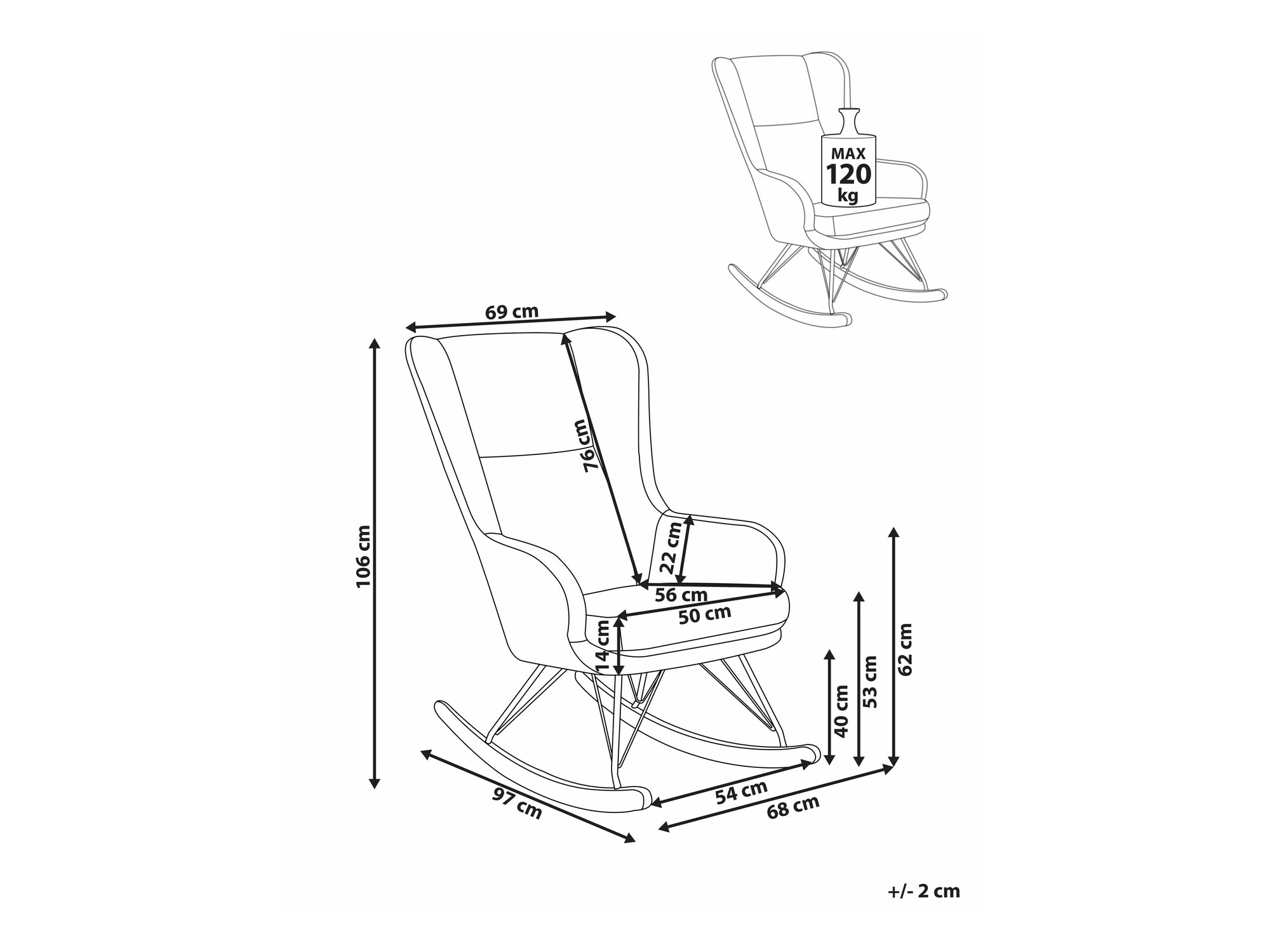 Kiiktool Berwyn 2649 (Valge)