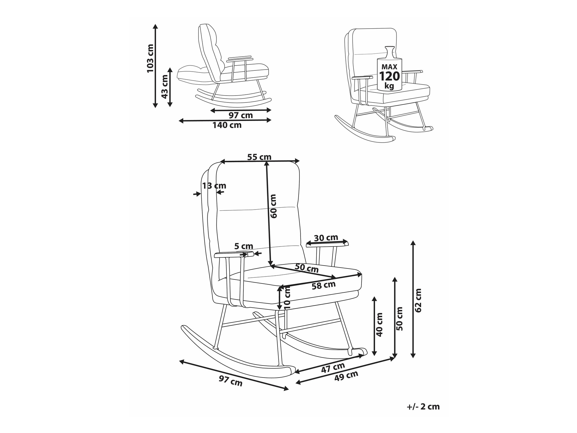 Kiiktool Berwyn 2651 (Valge)
