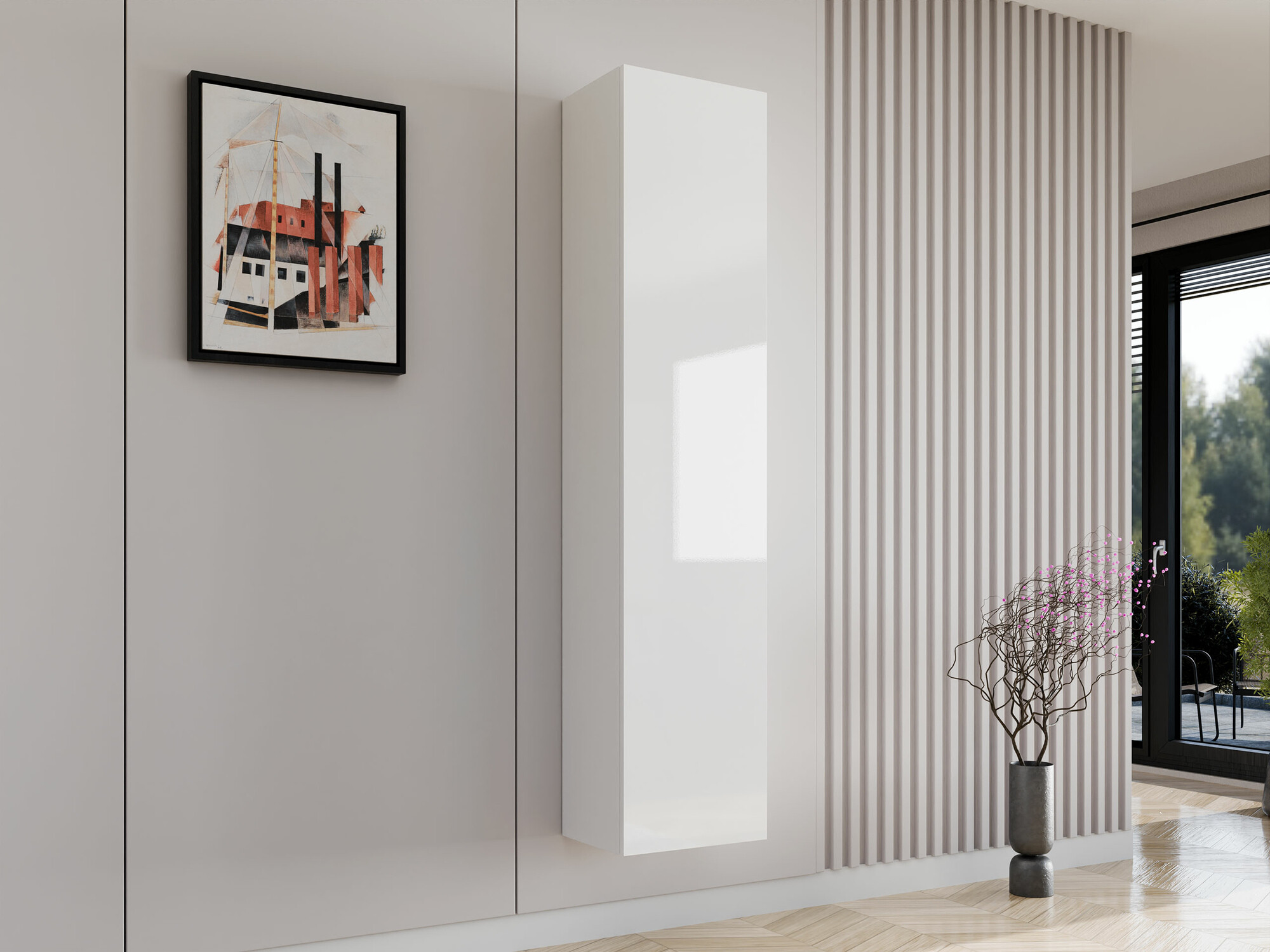 Seinariiul Venenou 128 (Valge + Läikiv valge)