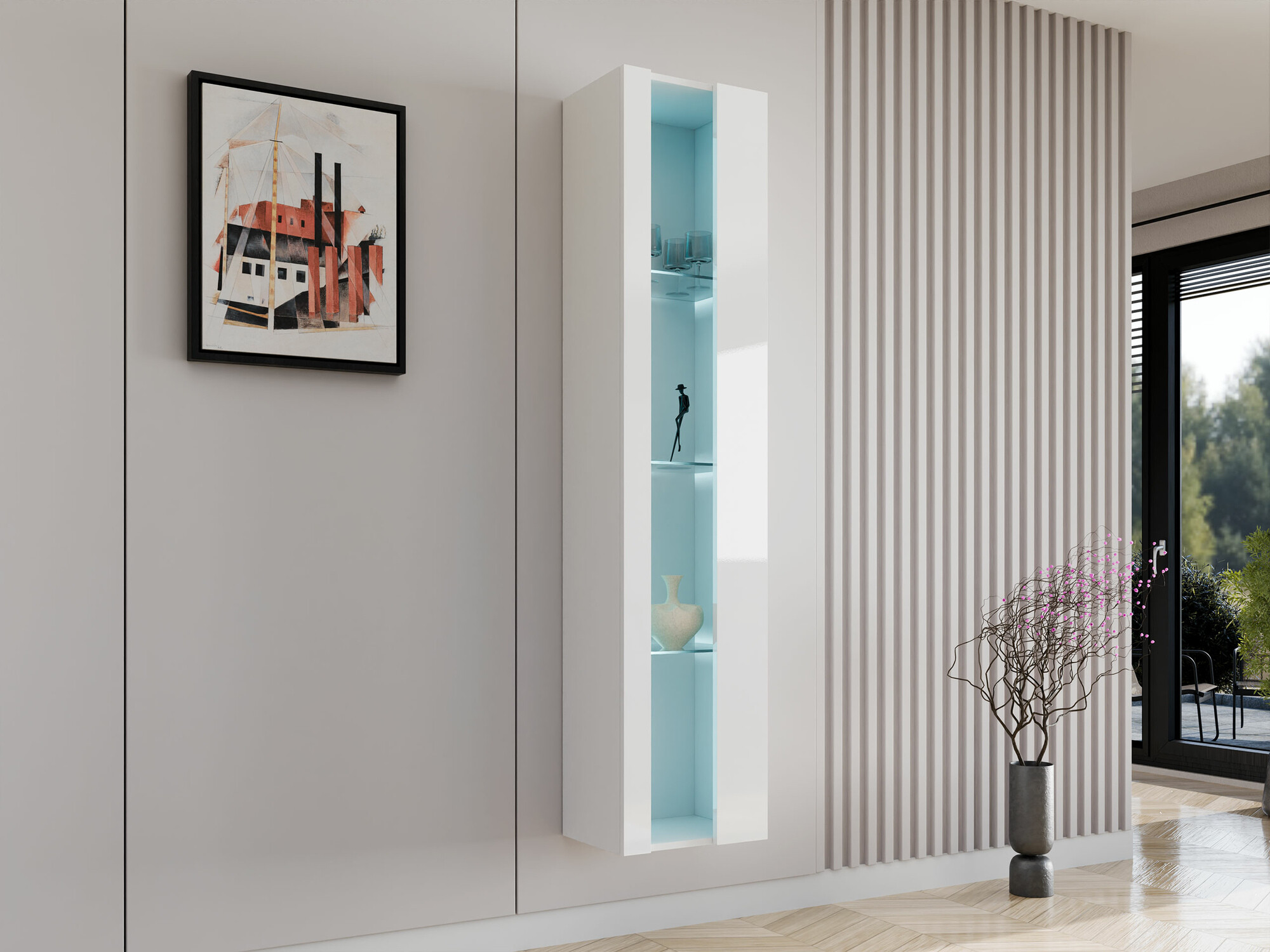 Seinariiul Vilrin V (Valge + Läikiv valge)