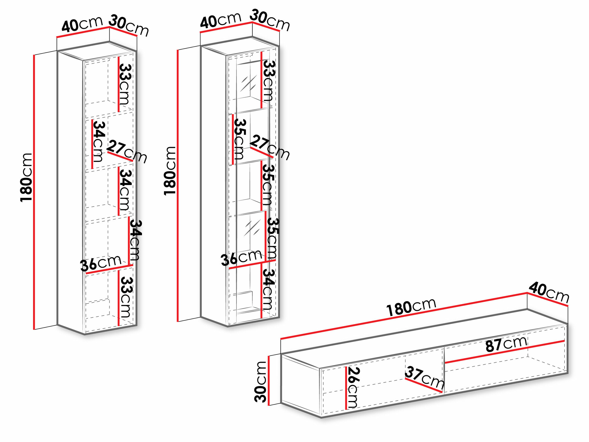 Elutoa komplekt Venenou 102 (Hall + Läikiv hall)