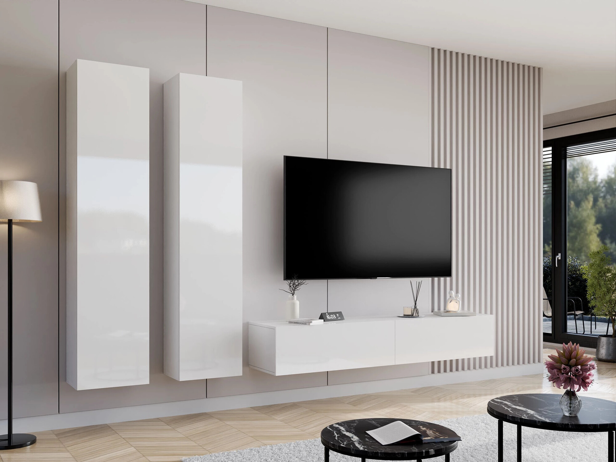 Elutoa komplekt Venenou 103 (Valge + Läikiv valge)