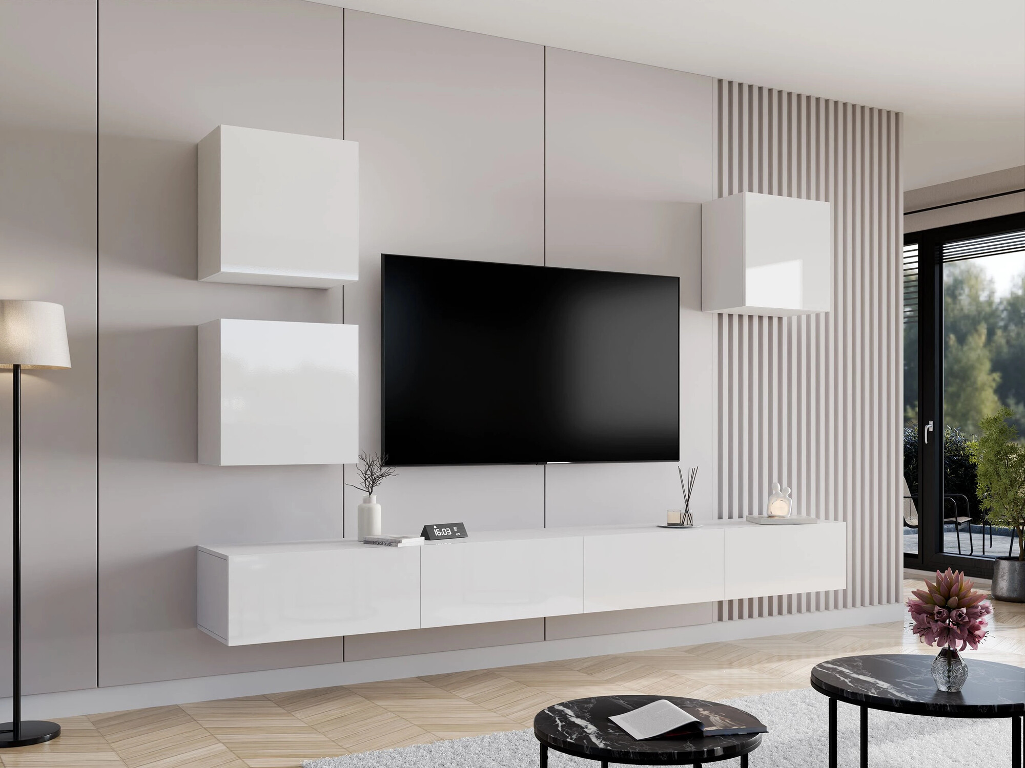 Elutoa komplekt Venenou 108 (Valge + Läikiv valge)