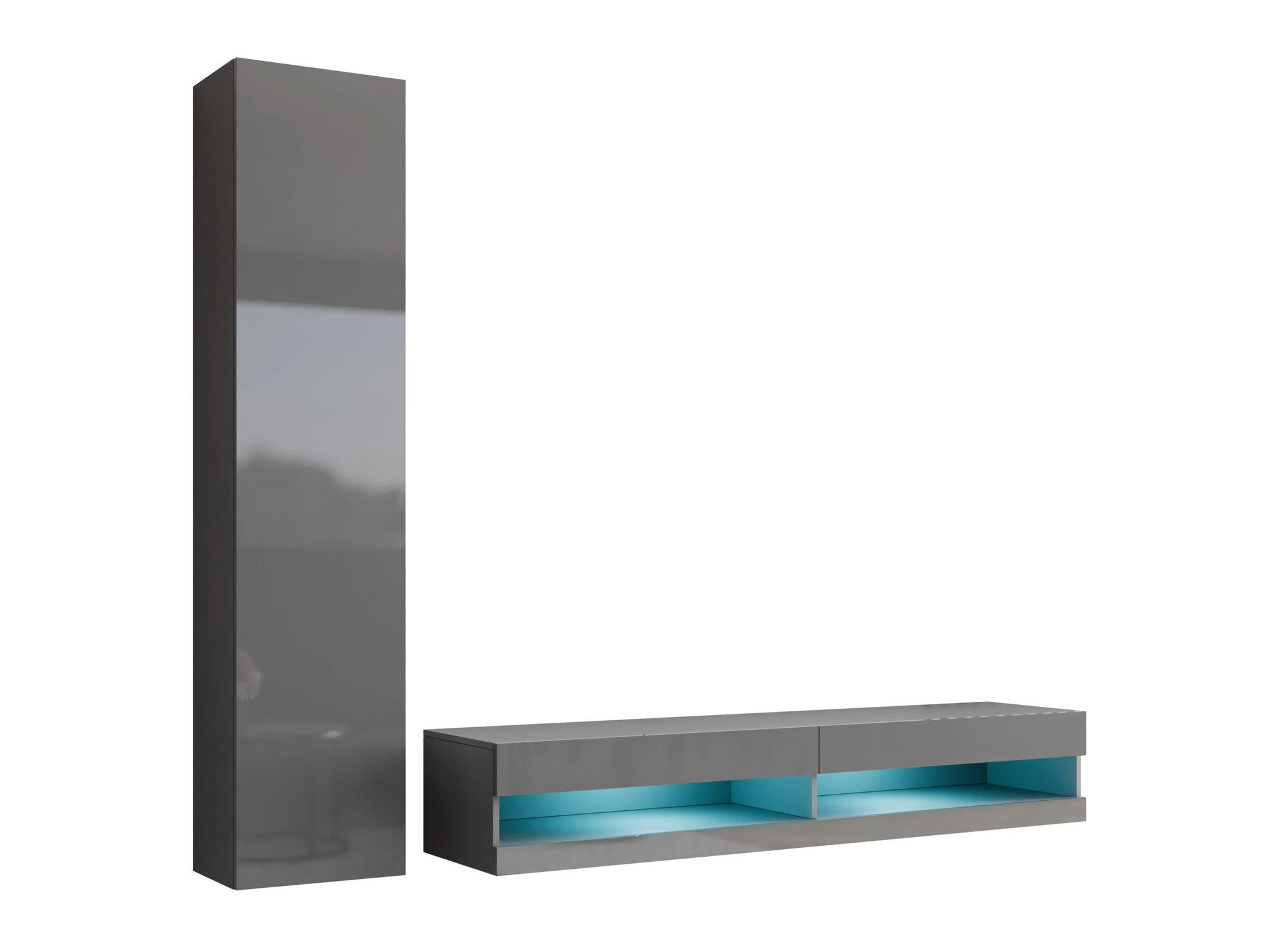 Elutoa komplekt Venenou 114 (Hall + Läikiv hall)