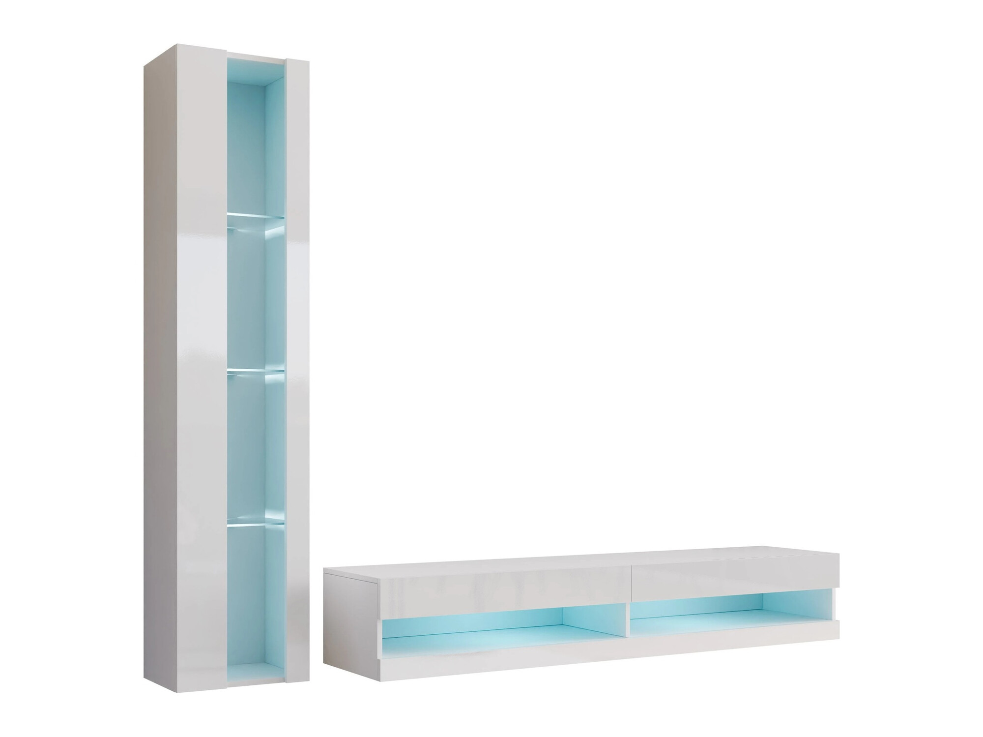 Elutoa komplekt Venenou 118 (Valge + Läikiv valge)