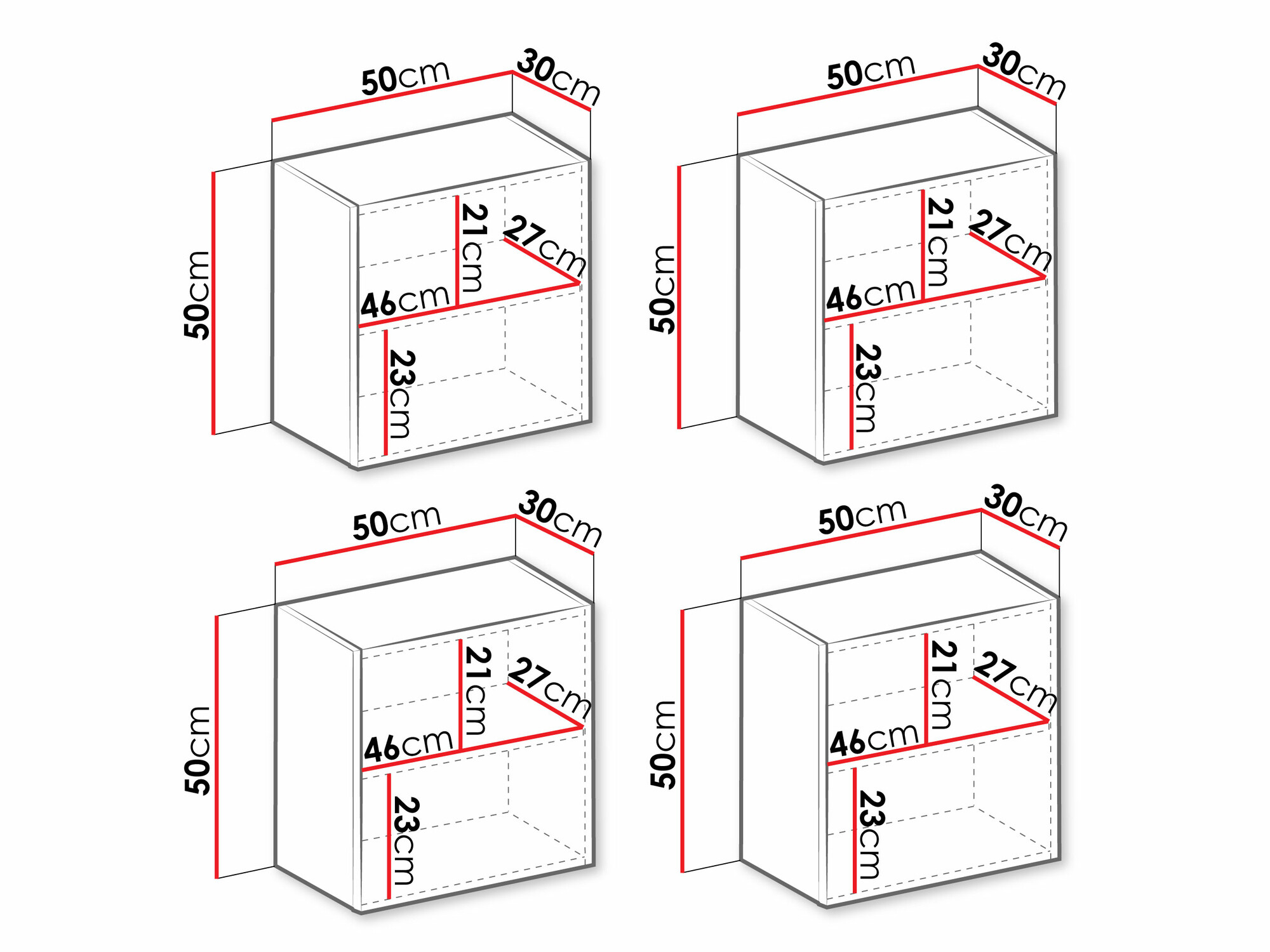 Köögikappide komplekt Vilrin (Valge + Läikiv valge)
