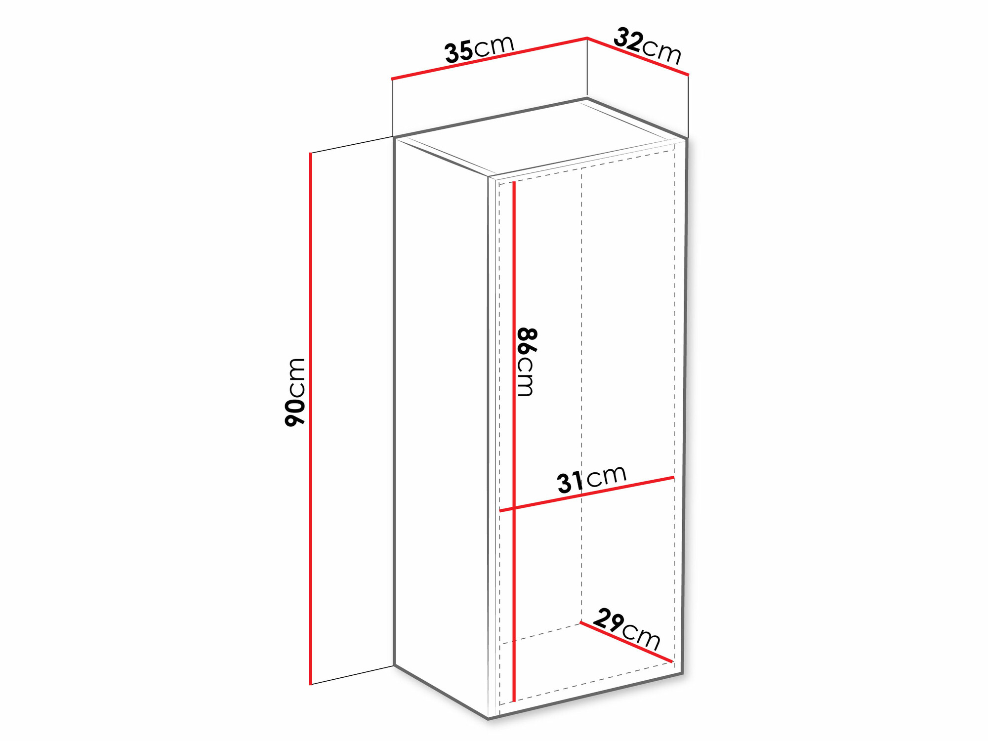 Seinakapp Vilrin VI (Valge + Läikiv valge)