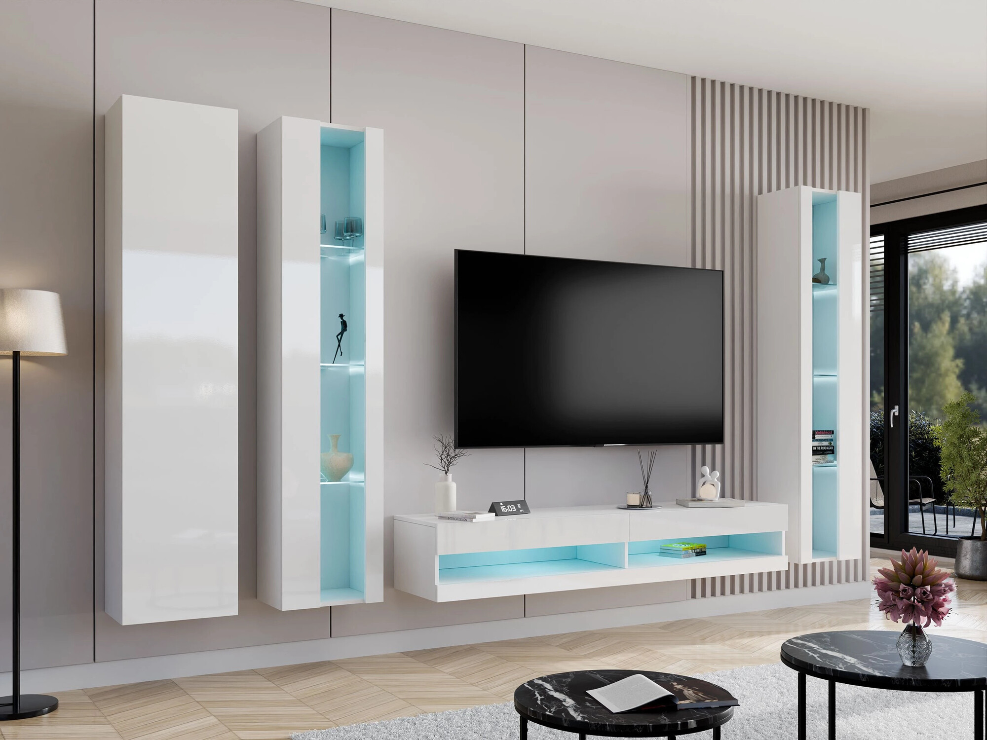 Seinariiul Vilrin V (Valge + Läikiv valge)