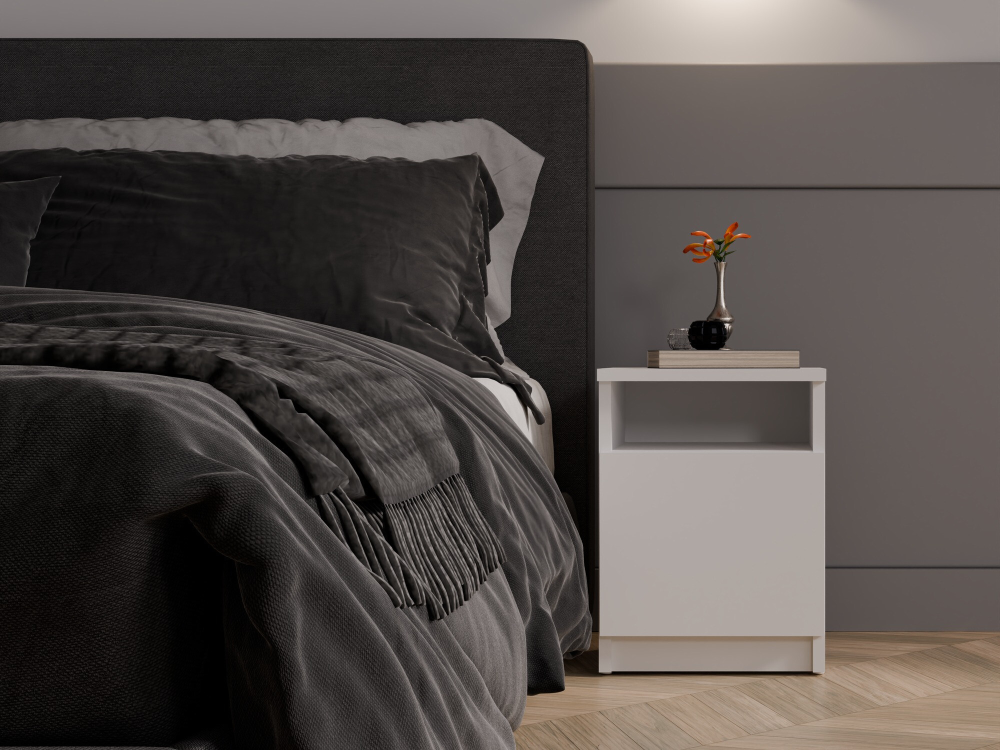 Öökapp Mandeville 305 (Valge)