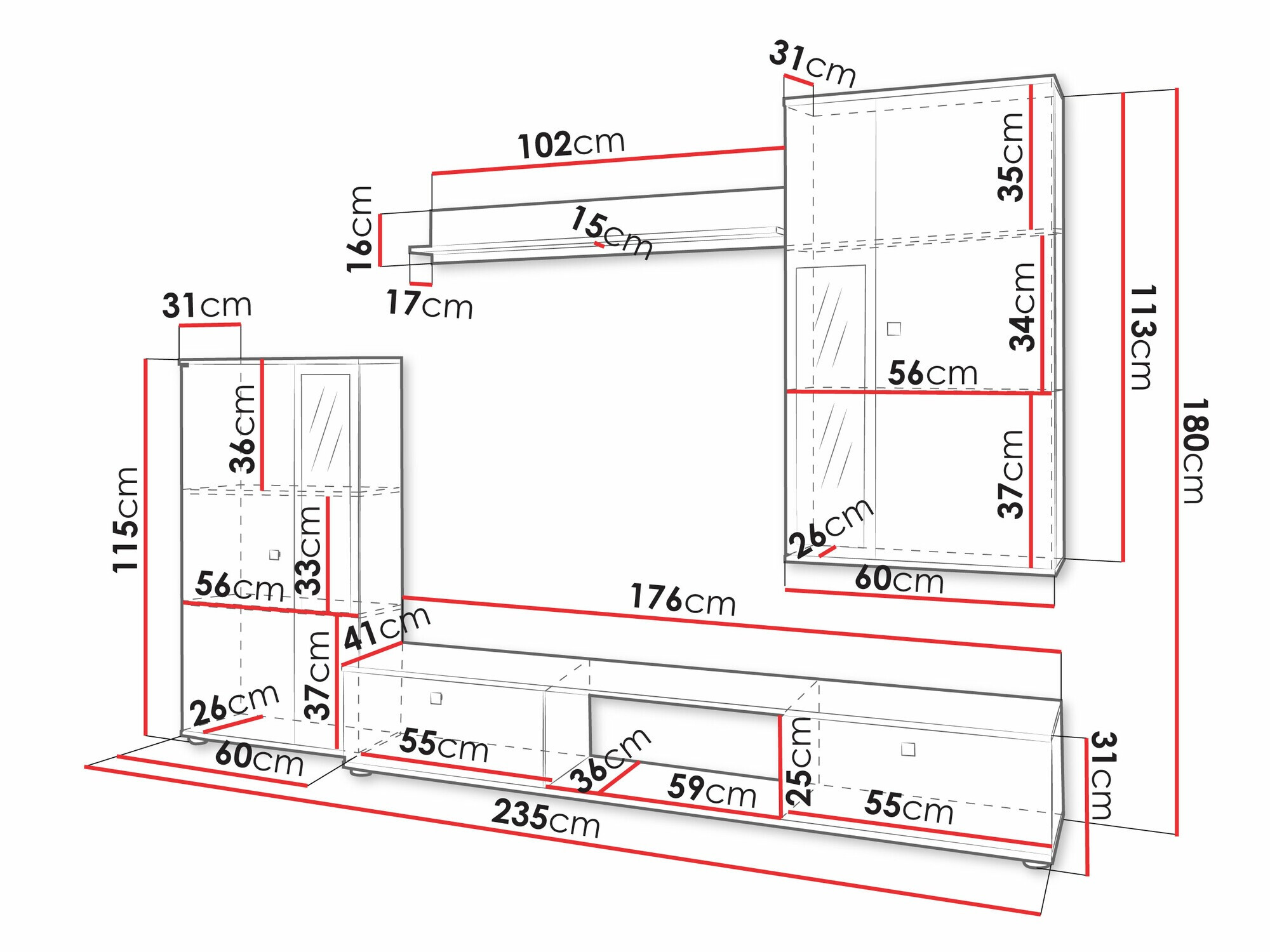 Elutoa komplekt Tucson 174