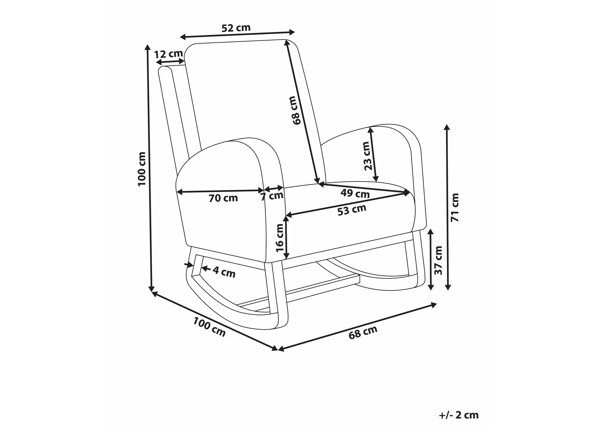 Kiiktool Berwyn 2671 (Valge)