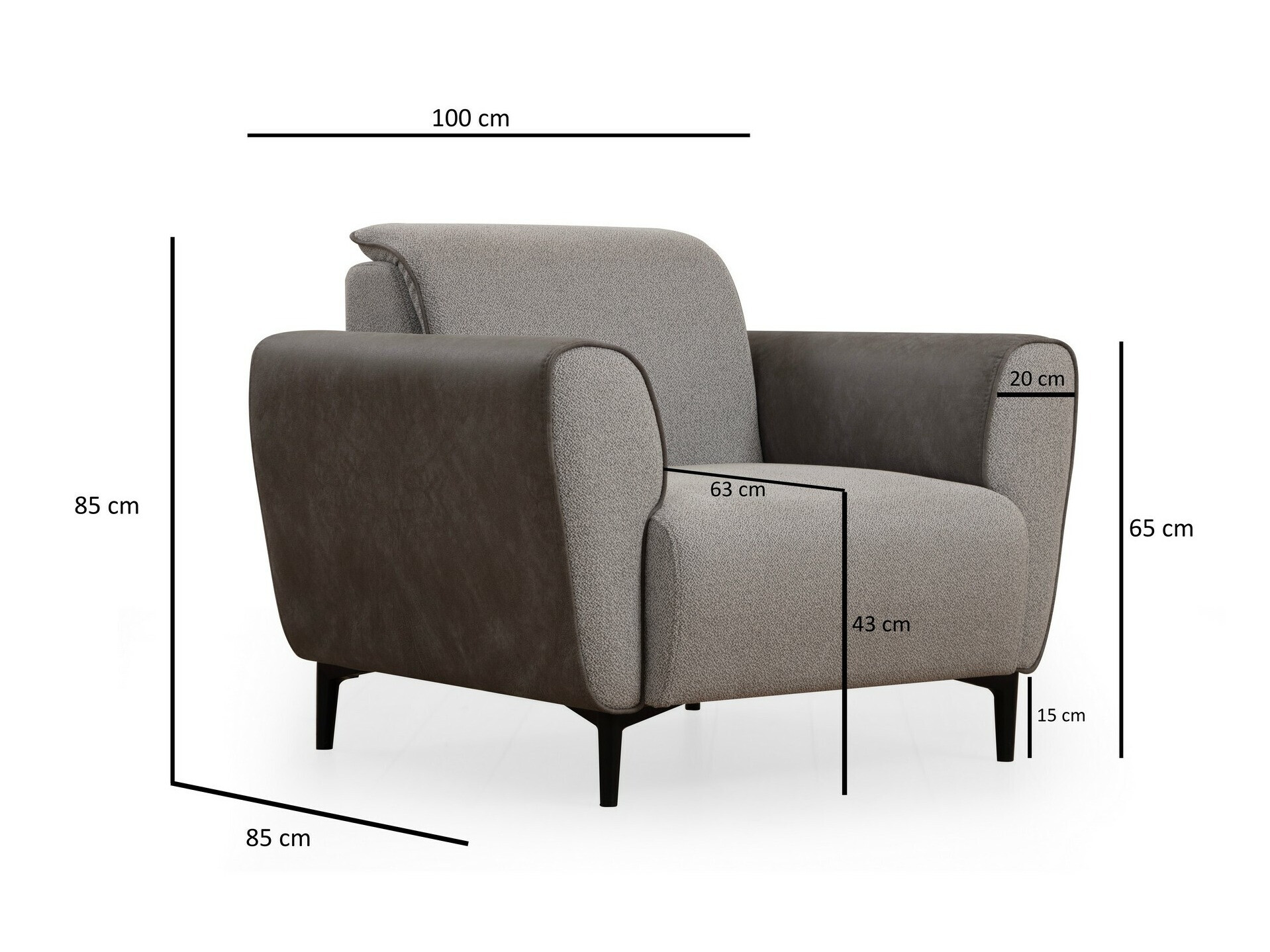 Tugitool Altadena 603 (Pruun + Beež)