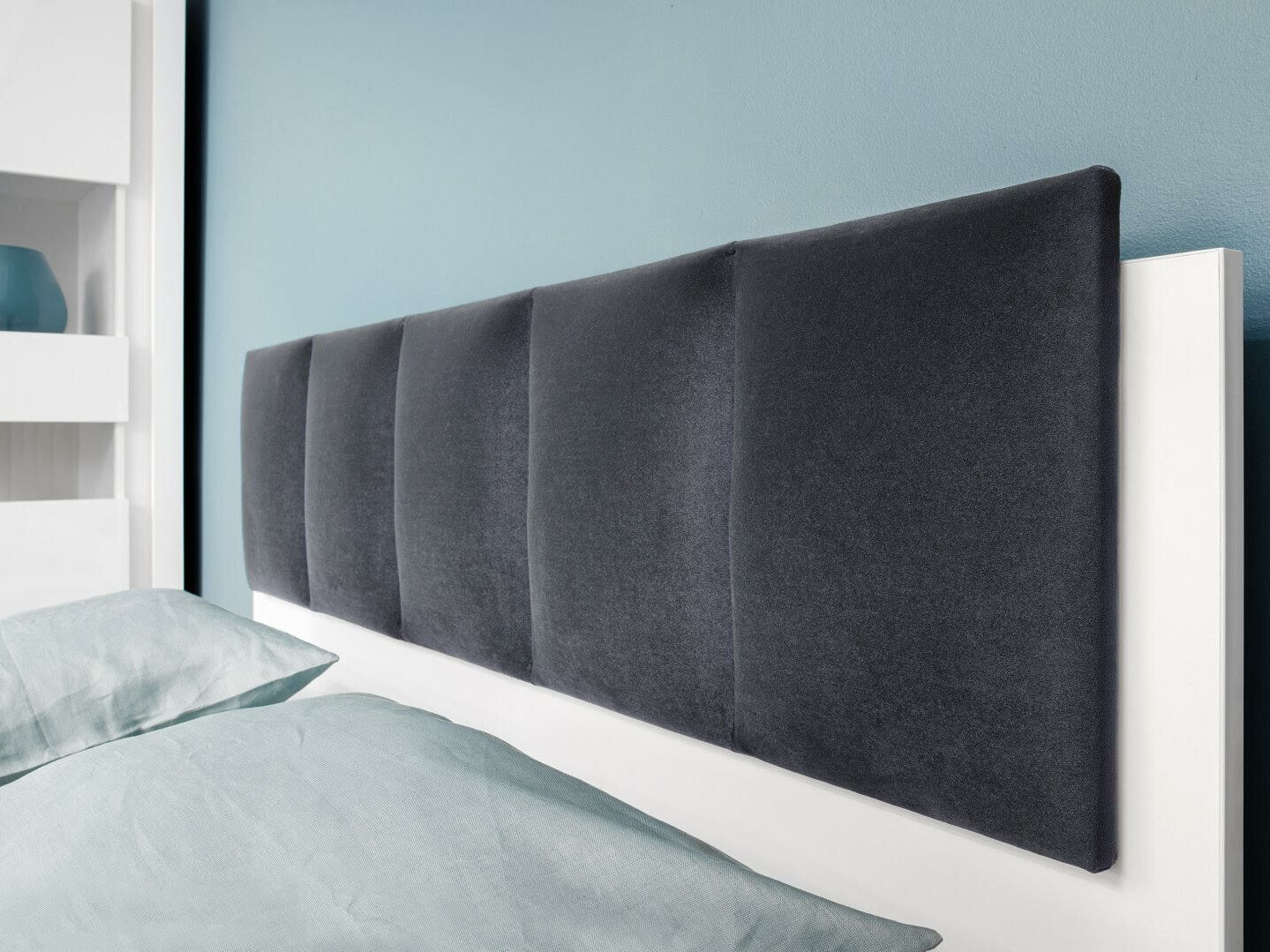 Voodi Feldeli 117 (Valge + Läikiv valge)