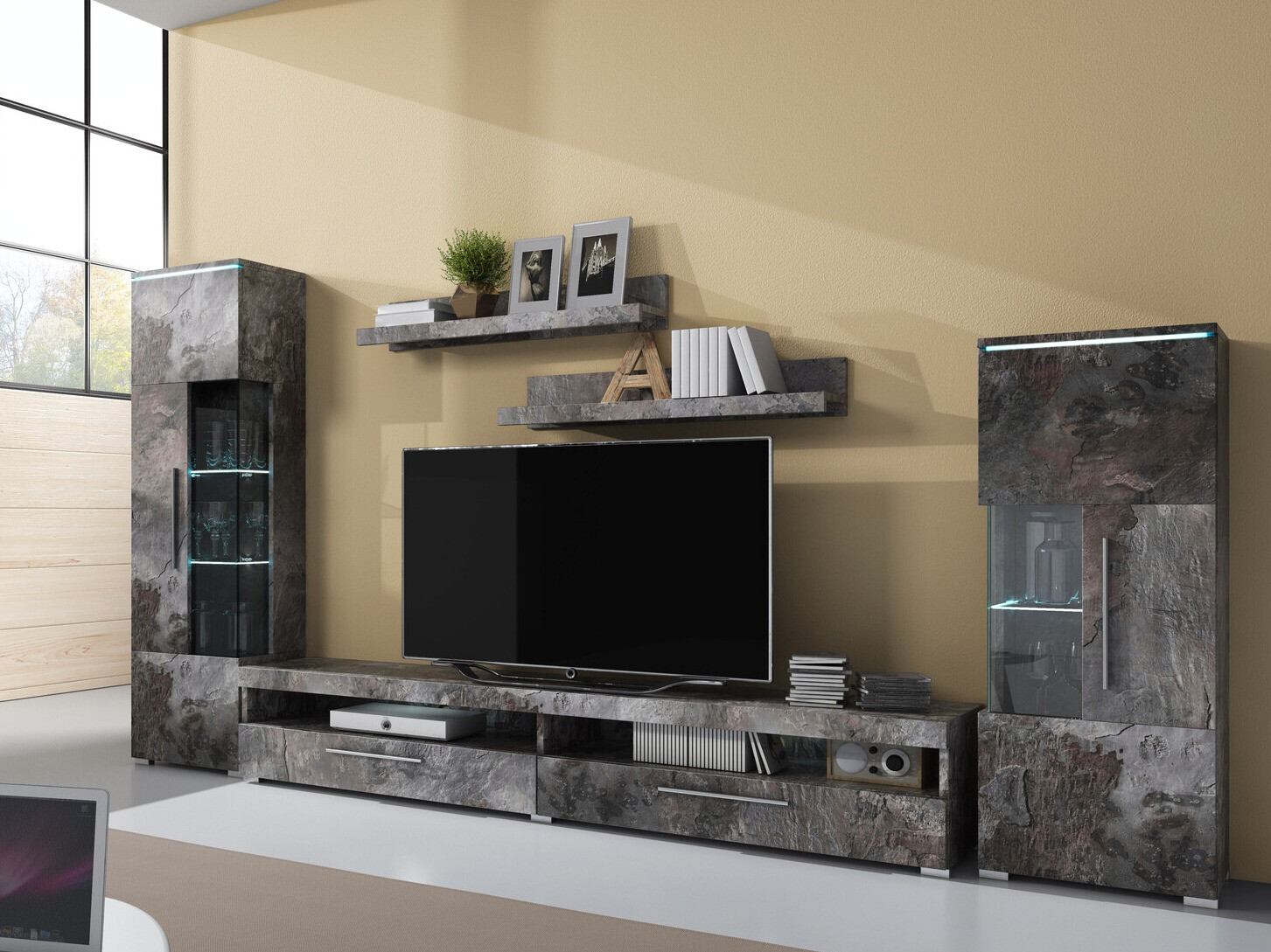 Elutoa komplekt Torvire 107 (Tume betoon)