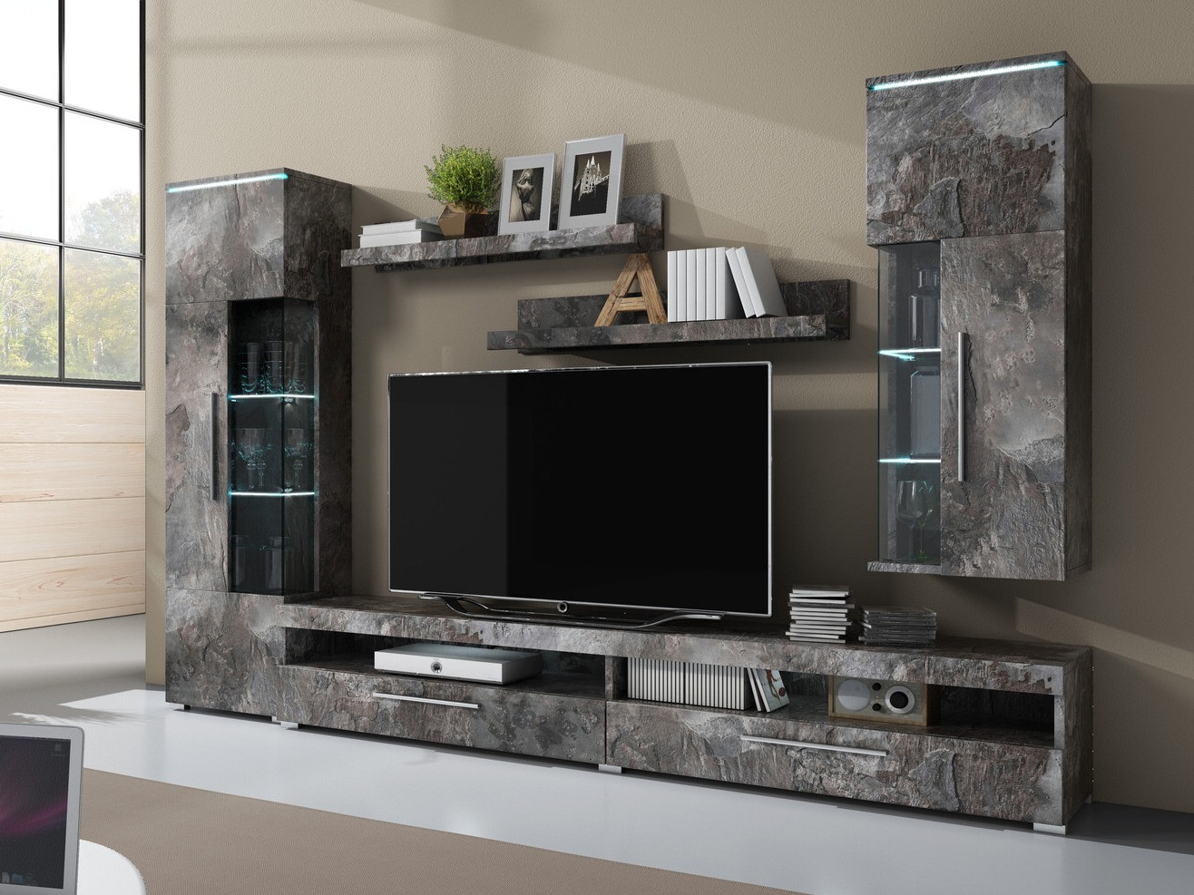 Elutoa komplekt Torvire 108 (Tume betoon)