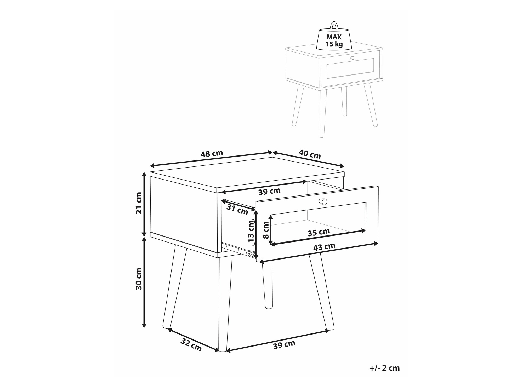 Öökapp Berwyn 2677