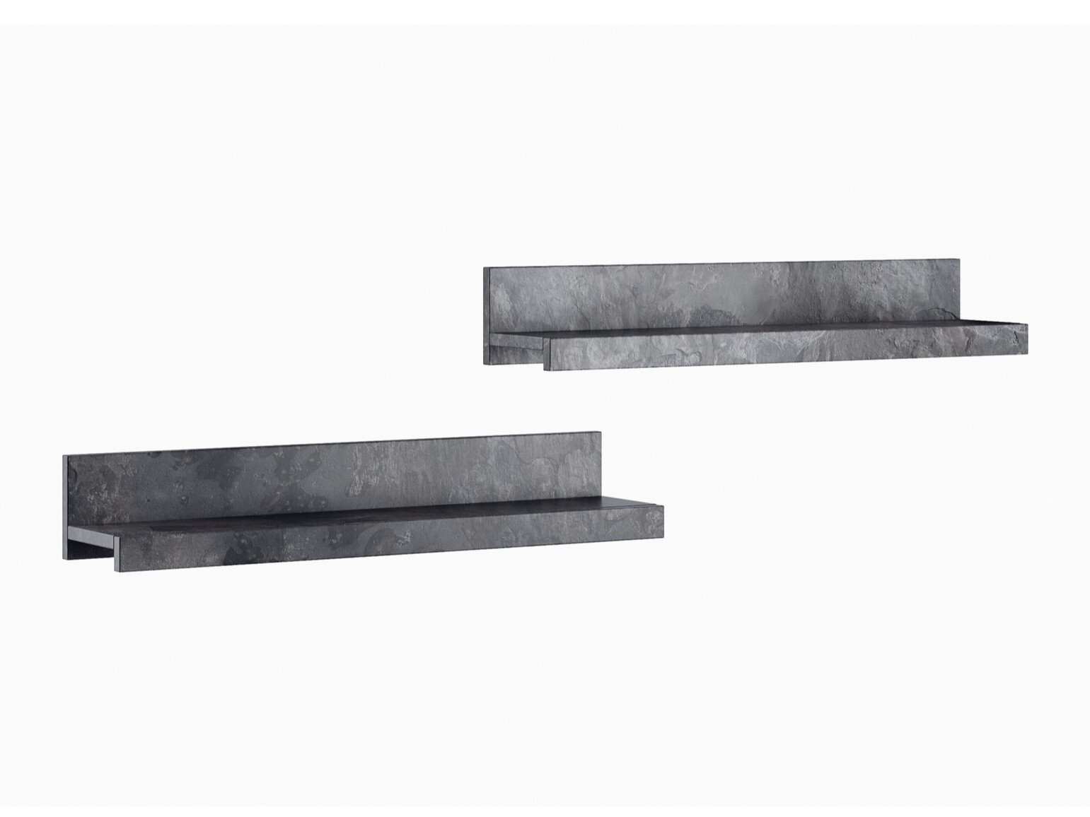 Rippuvate riiulite komplekt Torvire 105 (Tume betoon)