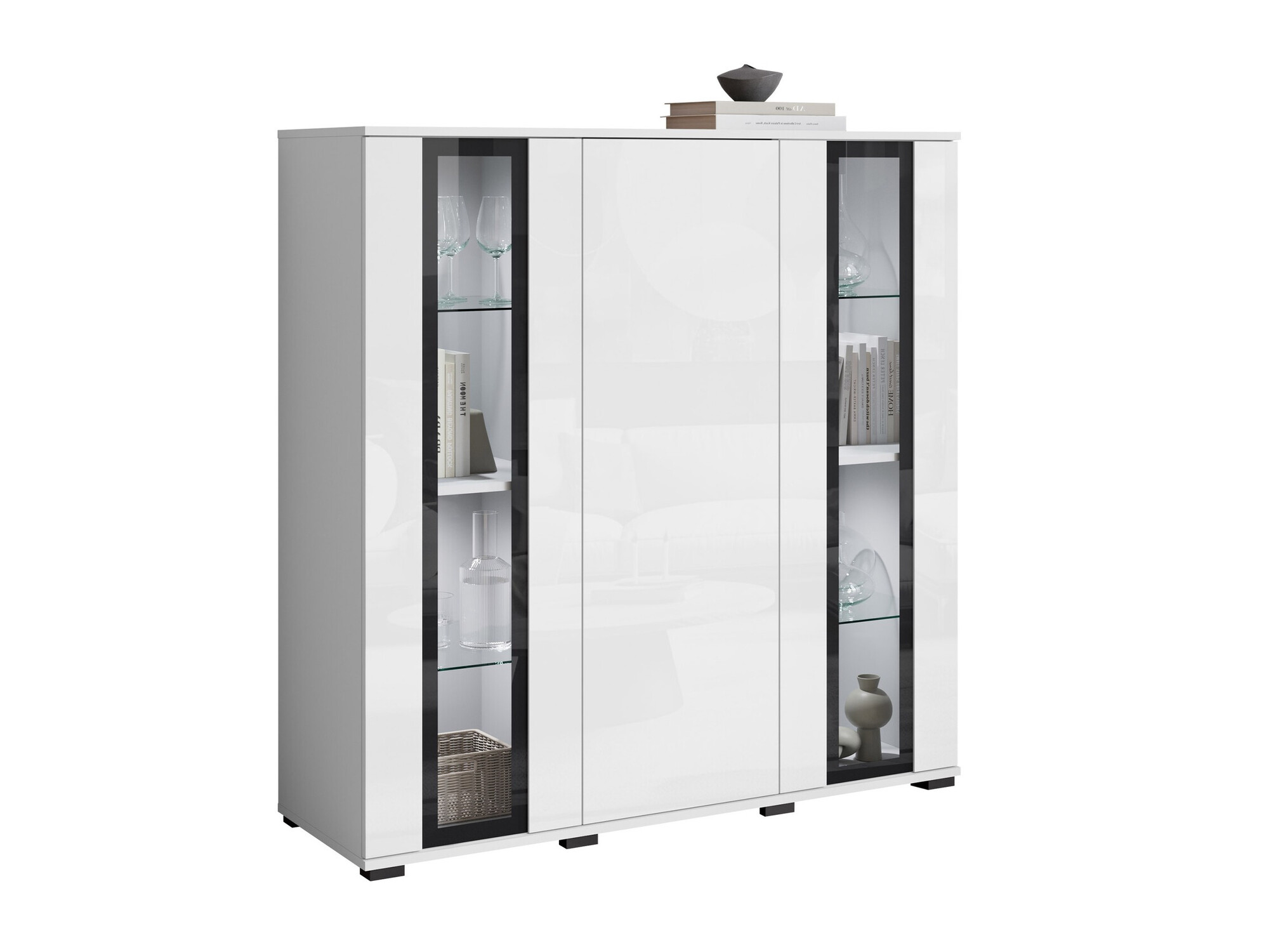 Kapp Torcame 100 (Valge + Läikiv valge)