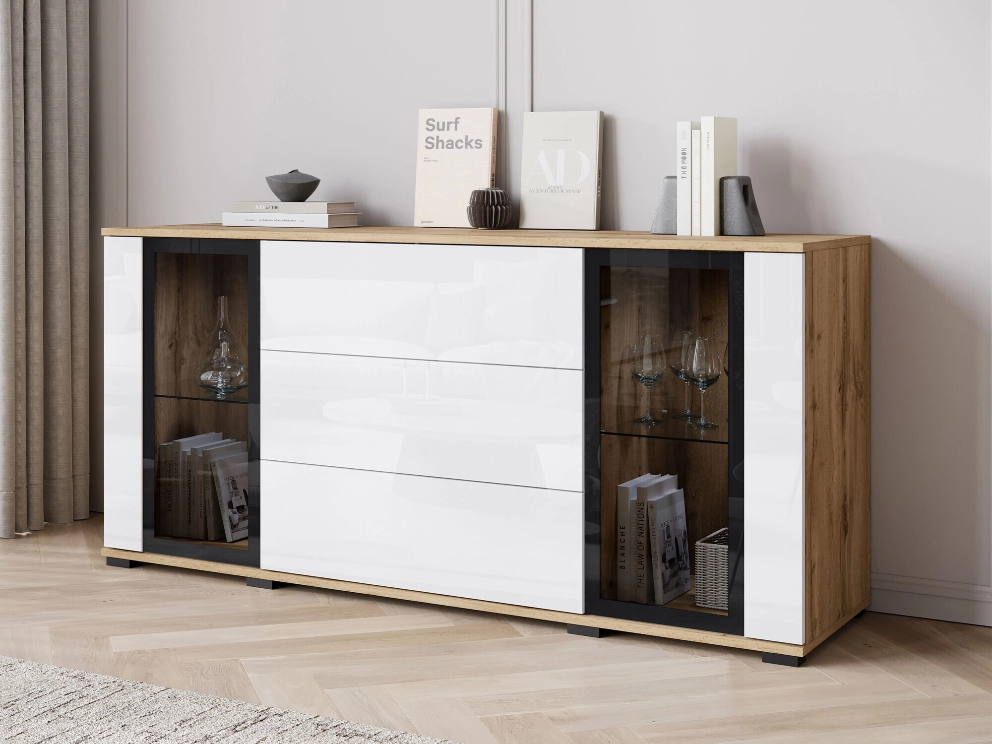 Kummut Torcame 101 (Wotani tamm + Läikiv valge)