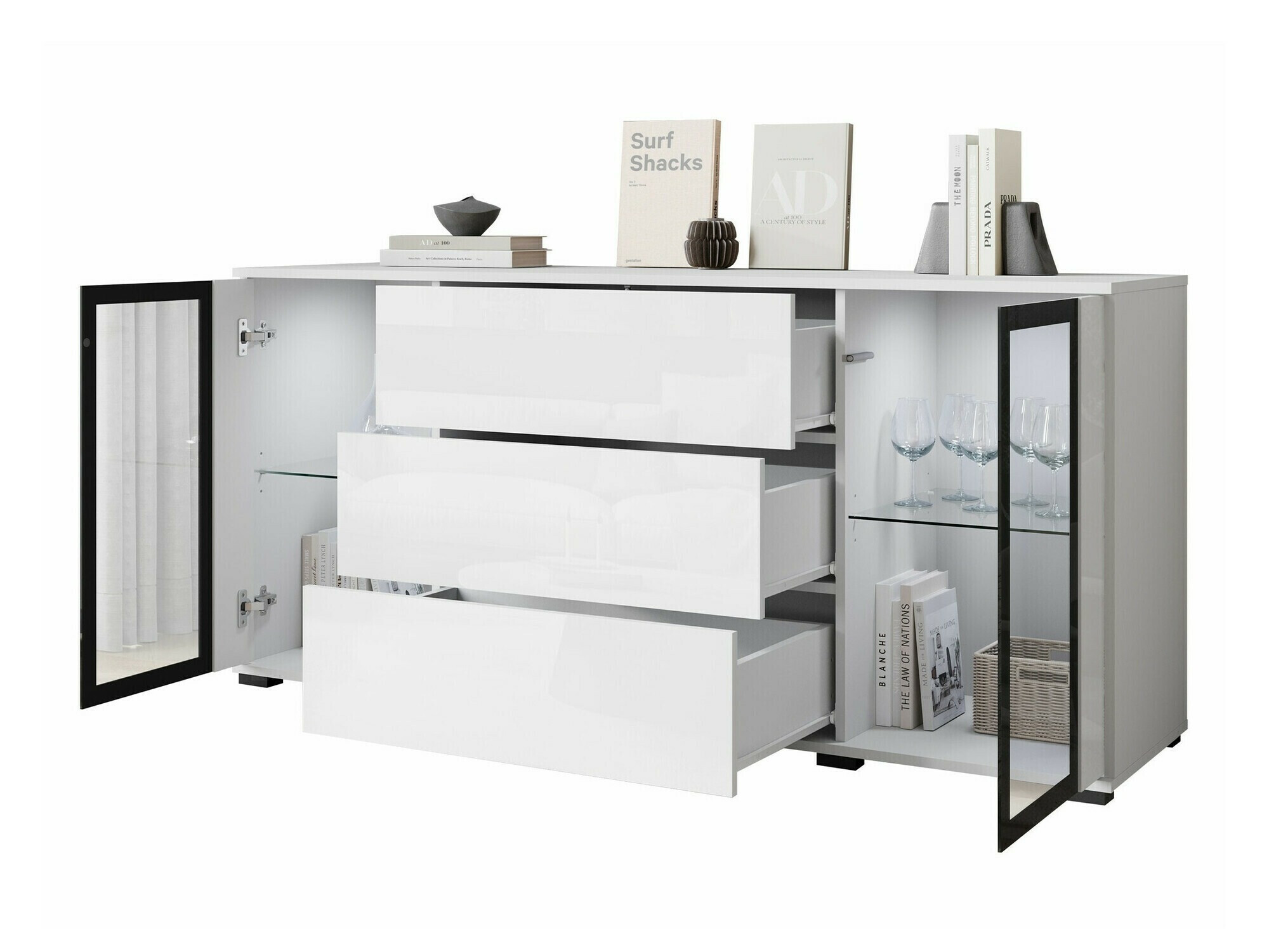 Kummut Torcame 101 (Wotani tamm + Läikiv valge)